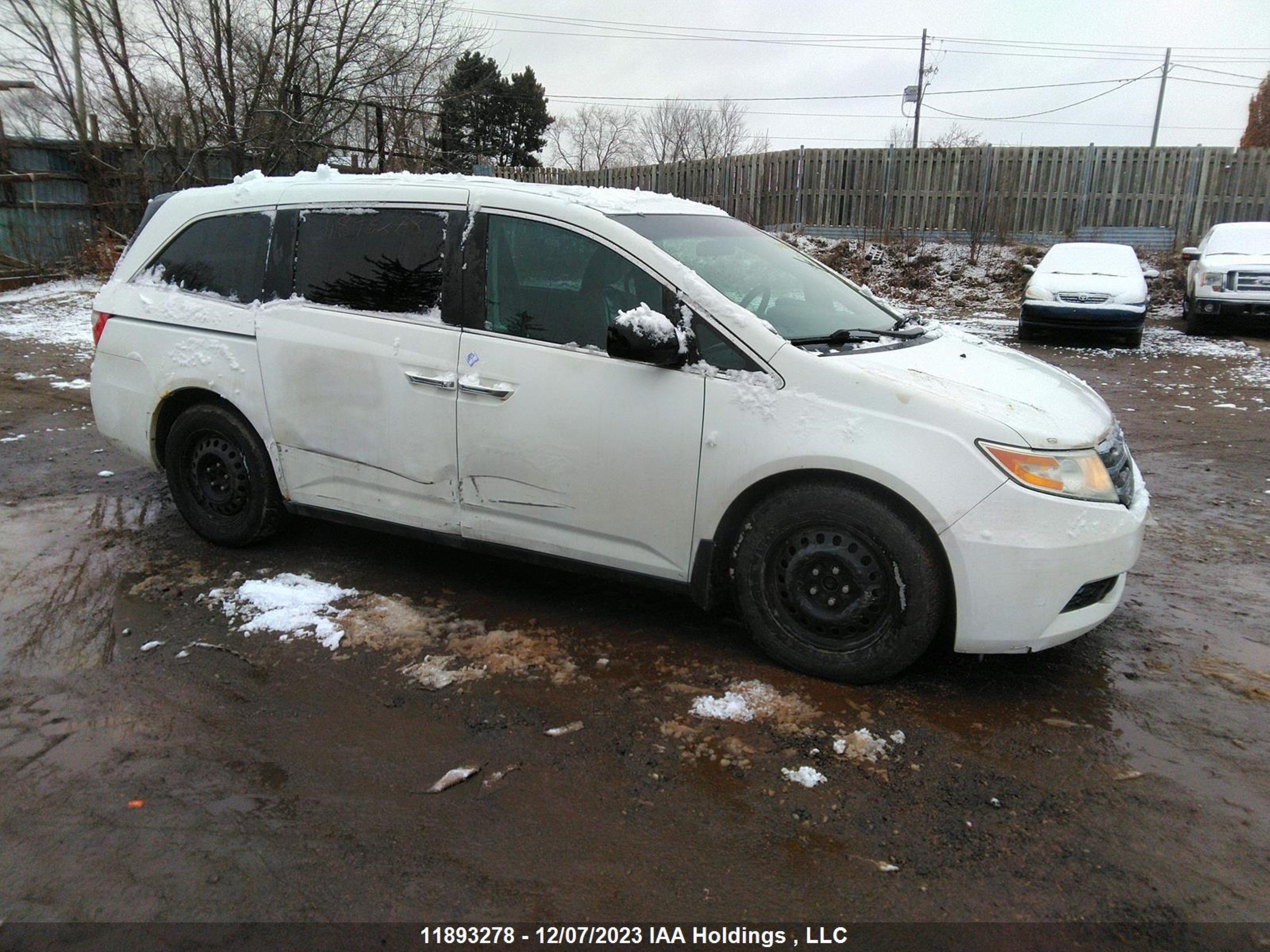 honda odyssey 2011 5fnrl5h44bb505451