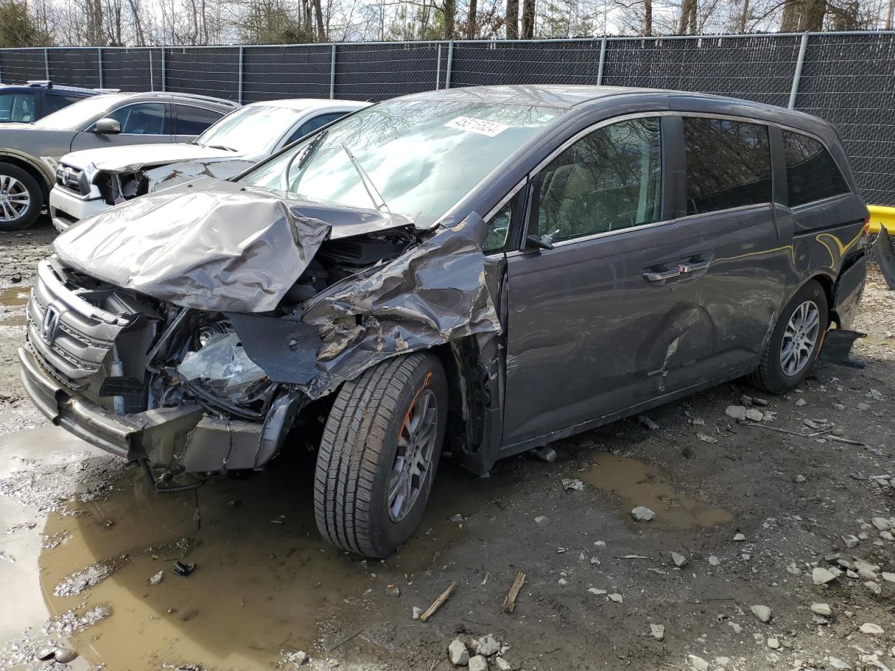 honda odyssey 2013 5fnrl5h48db088144