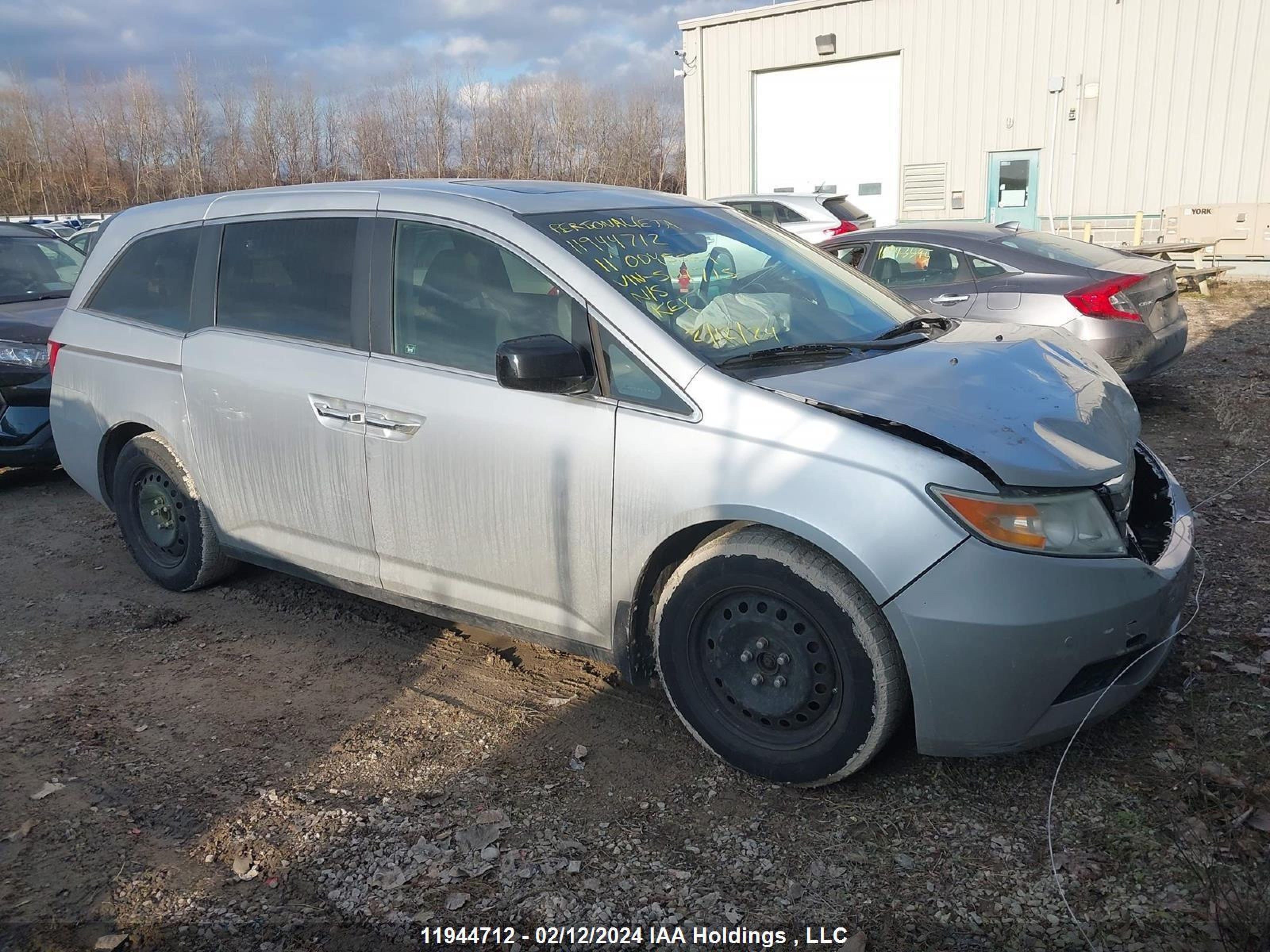 honda odyssey 2011 5fnrl5h61bb501715