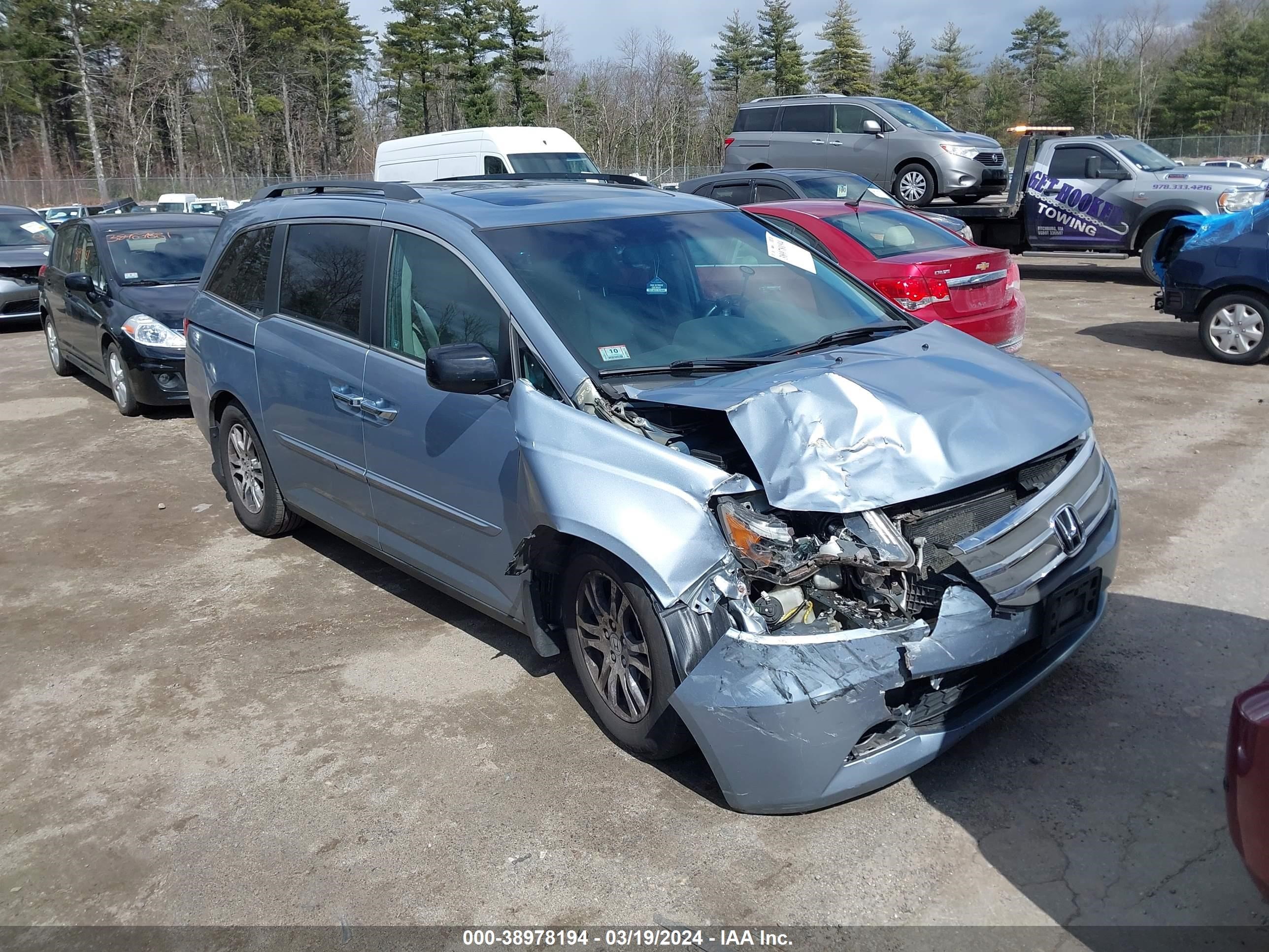 honda odyssey 2011 5fnrl5h62bb051122