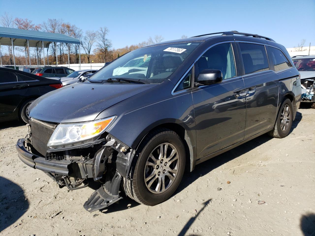 honda odyssey 2013 5fnrl5h62db018625