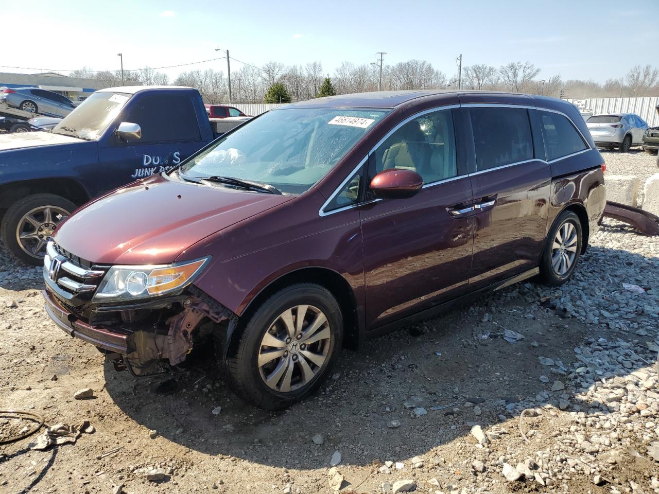 honda odyssey 2014 5fnrl5h64eb023522