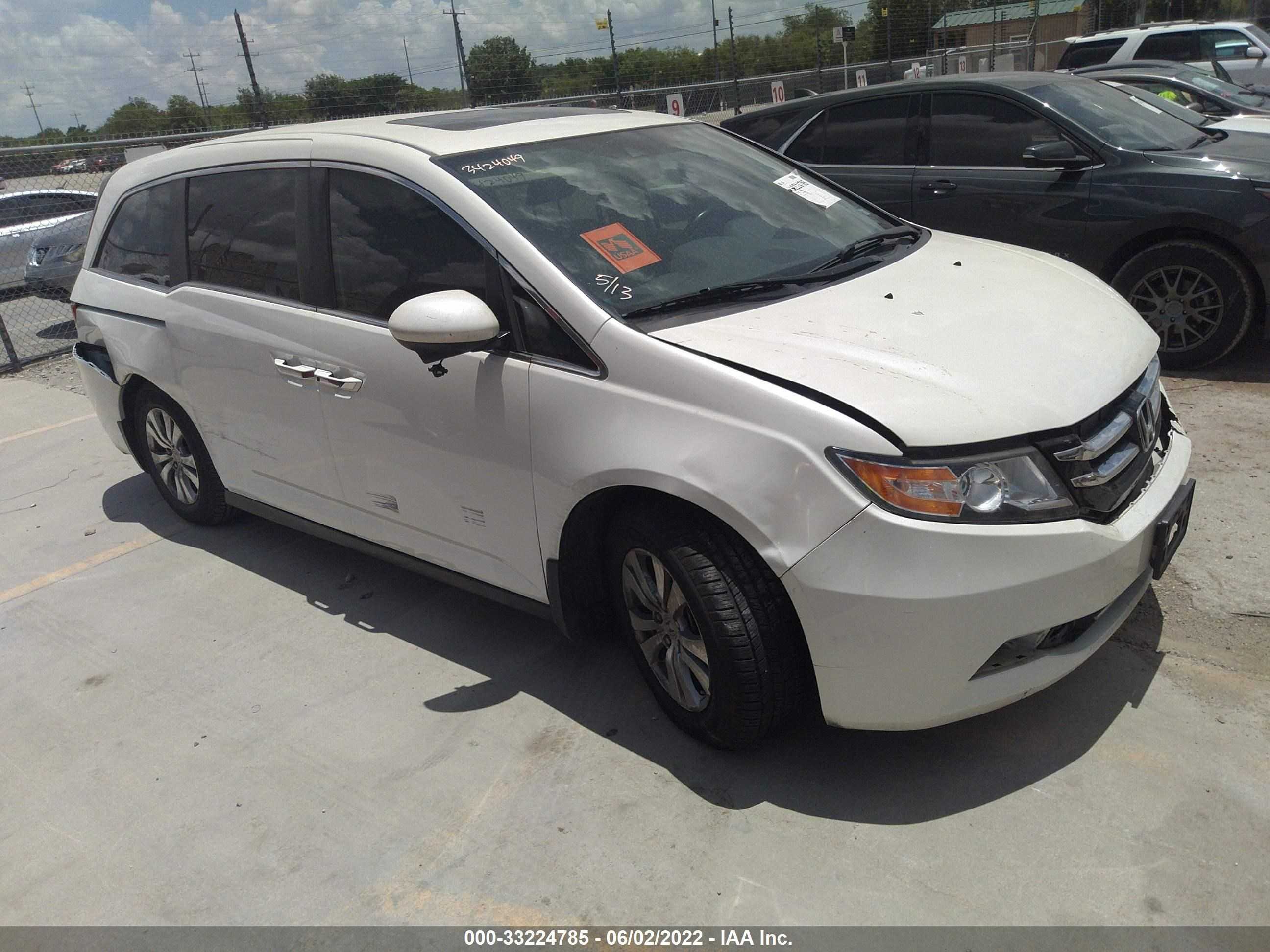 honda odyssey 2014 5fnrl5h67eb037348