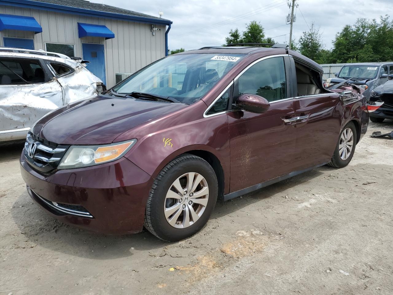 honda odyssey 2015 5fnrl5h67fb044432