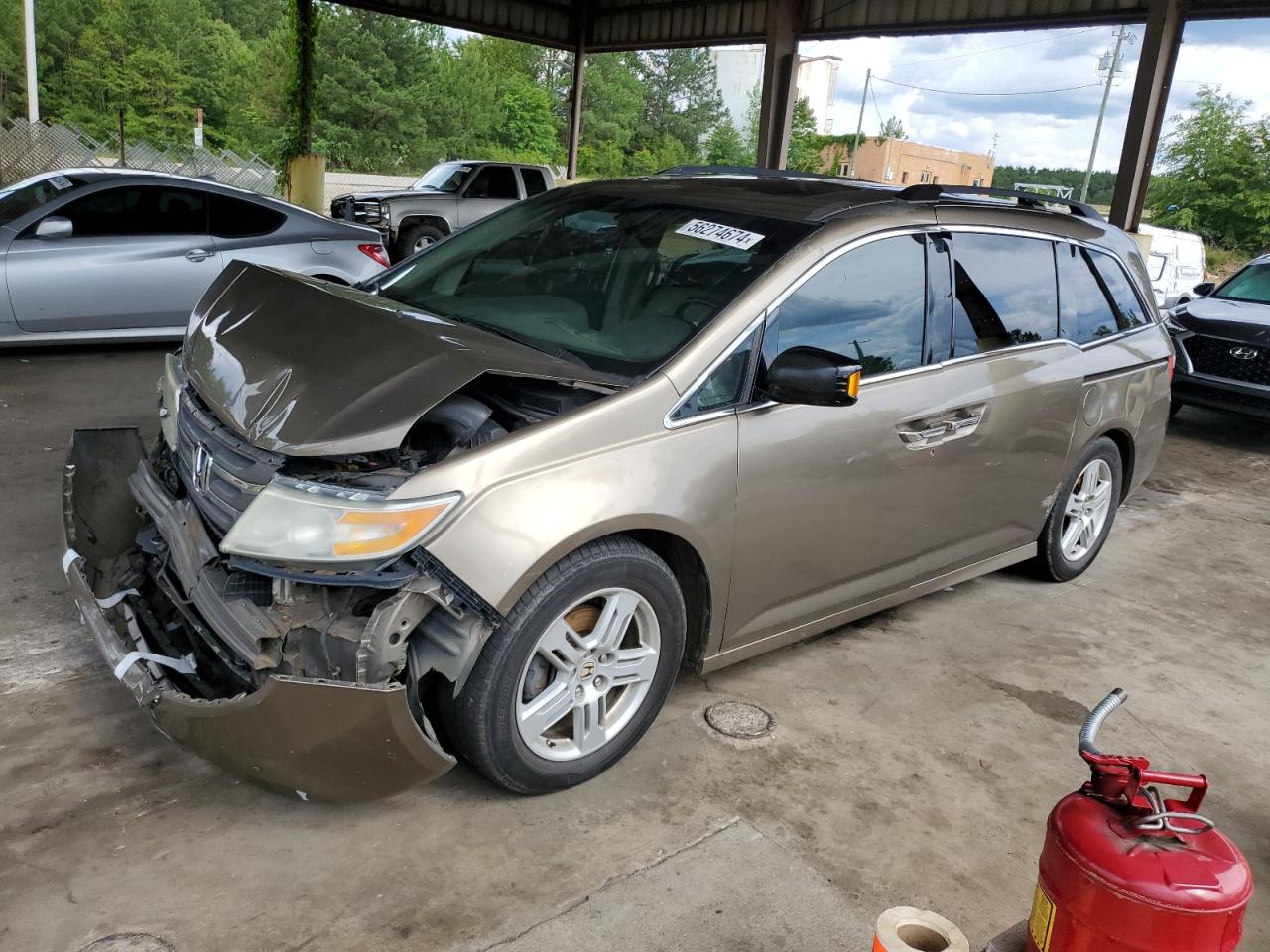 honda odyssey 2013 5fnrl5h95db024347