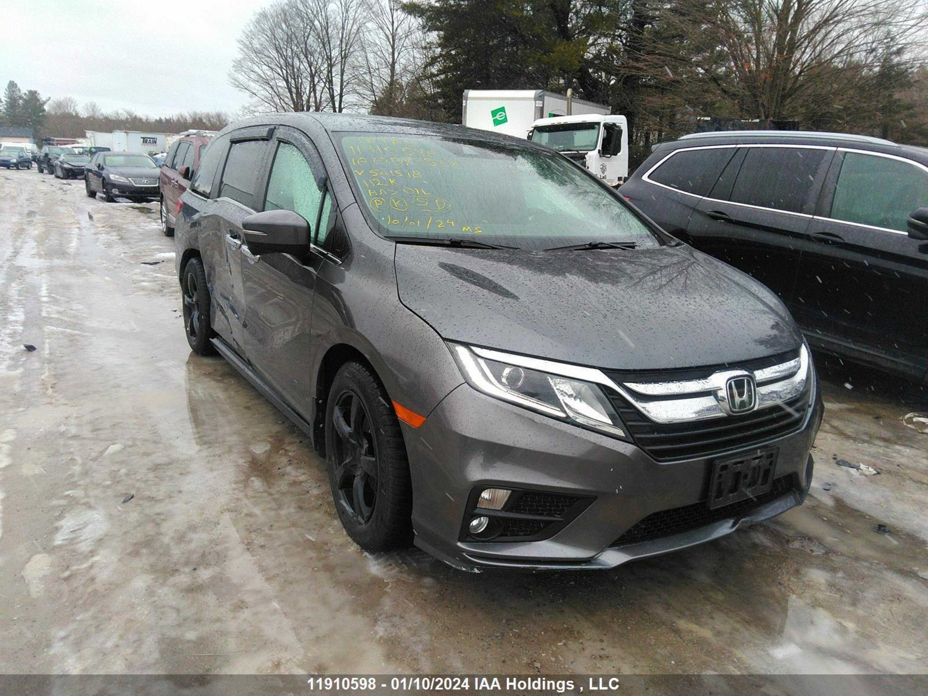 honda odyssey 2018 5fnrl6h46jb501518