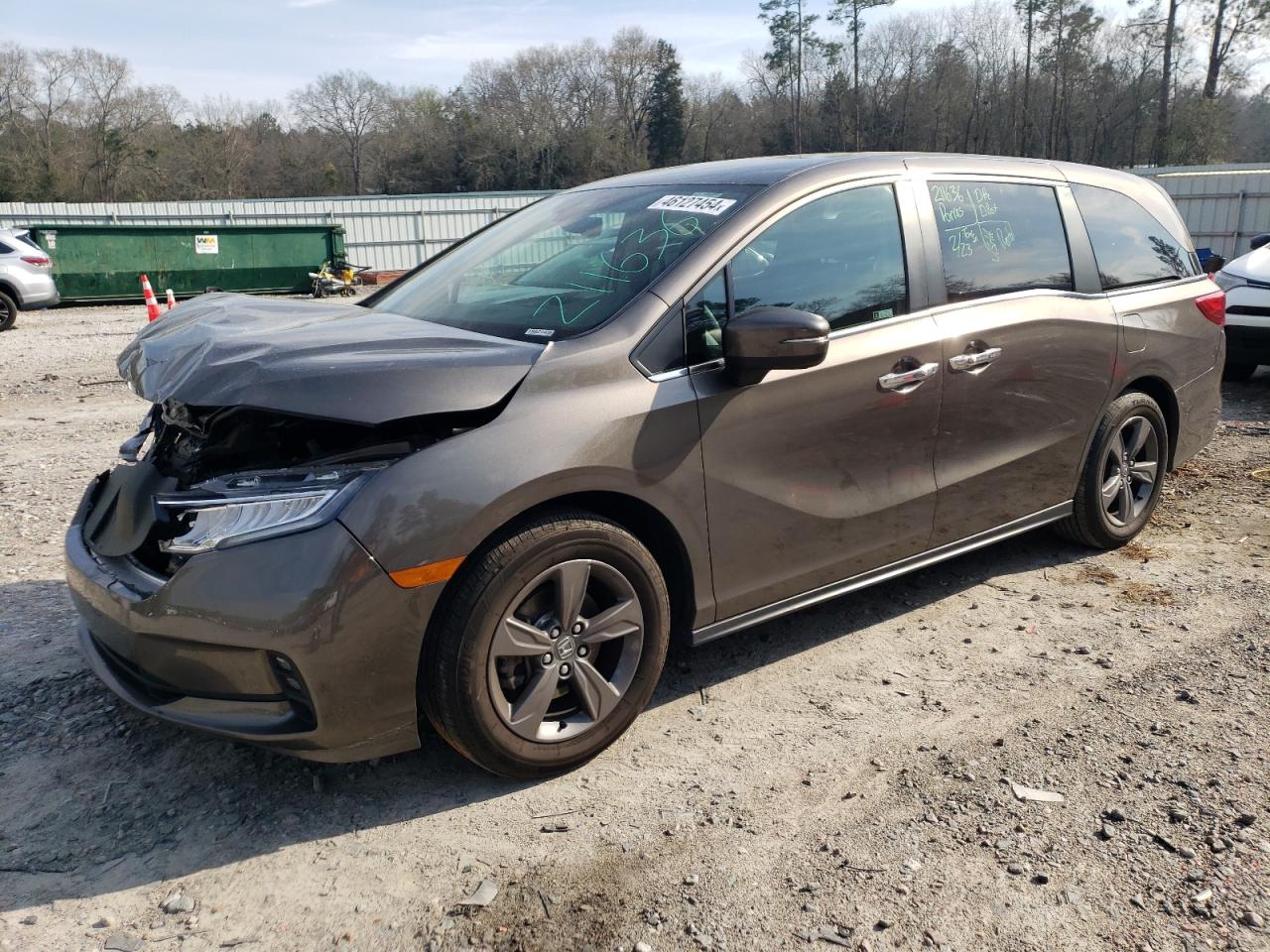 honda odyssey 2022 5fnrl6h58nb003982