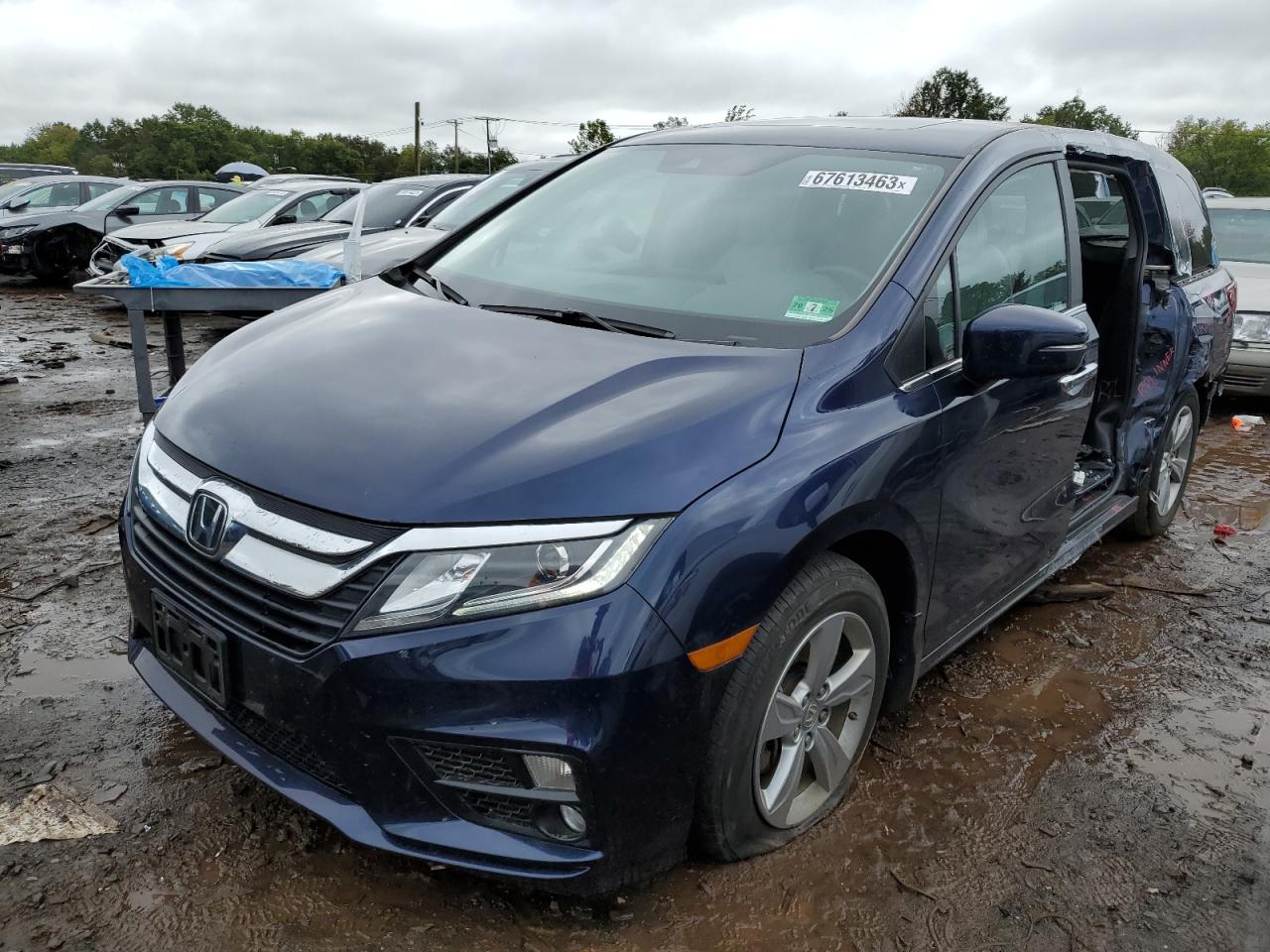 honda odyssey 2019 5fnrl6h70kb009854