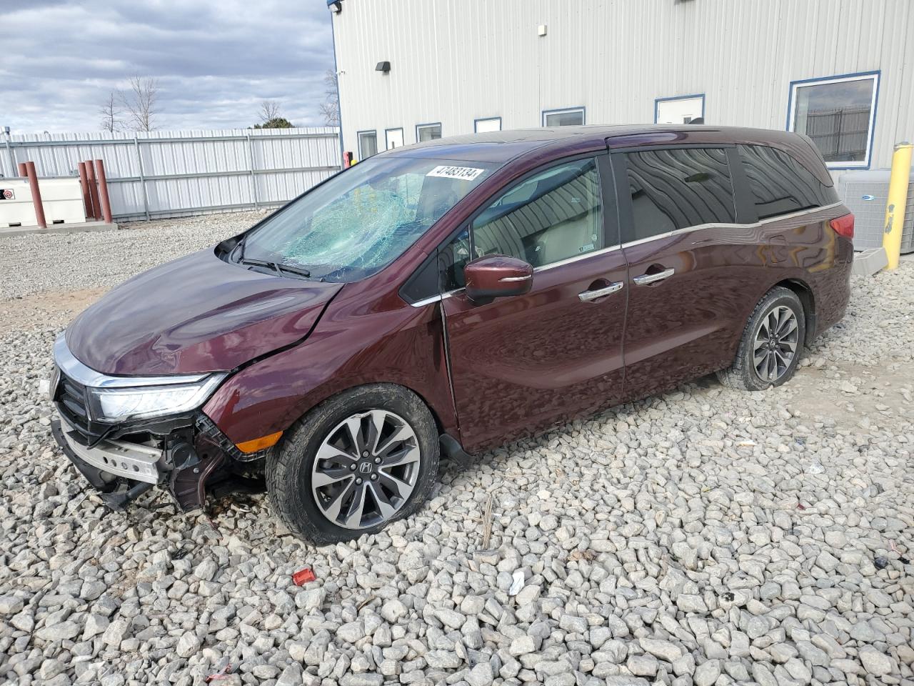 honda odyssey 2021 5fnrl6h74mb025882