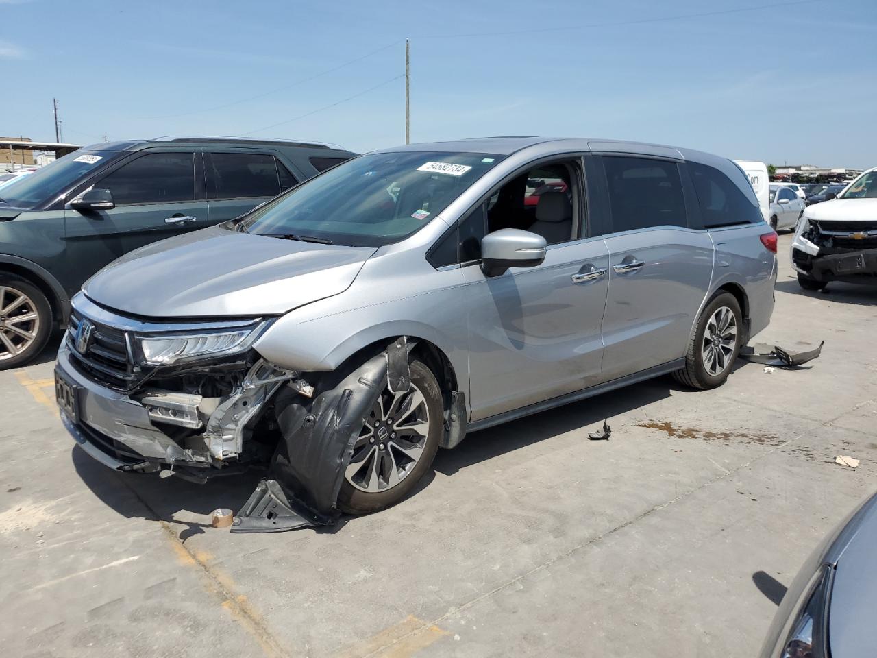 honda odyssey 2021 5fnrl6h76mb018156