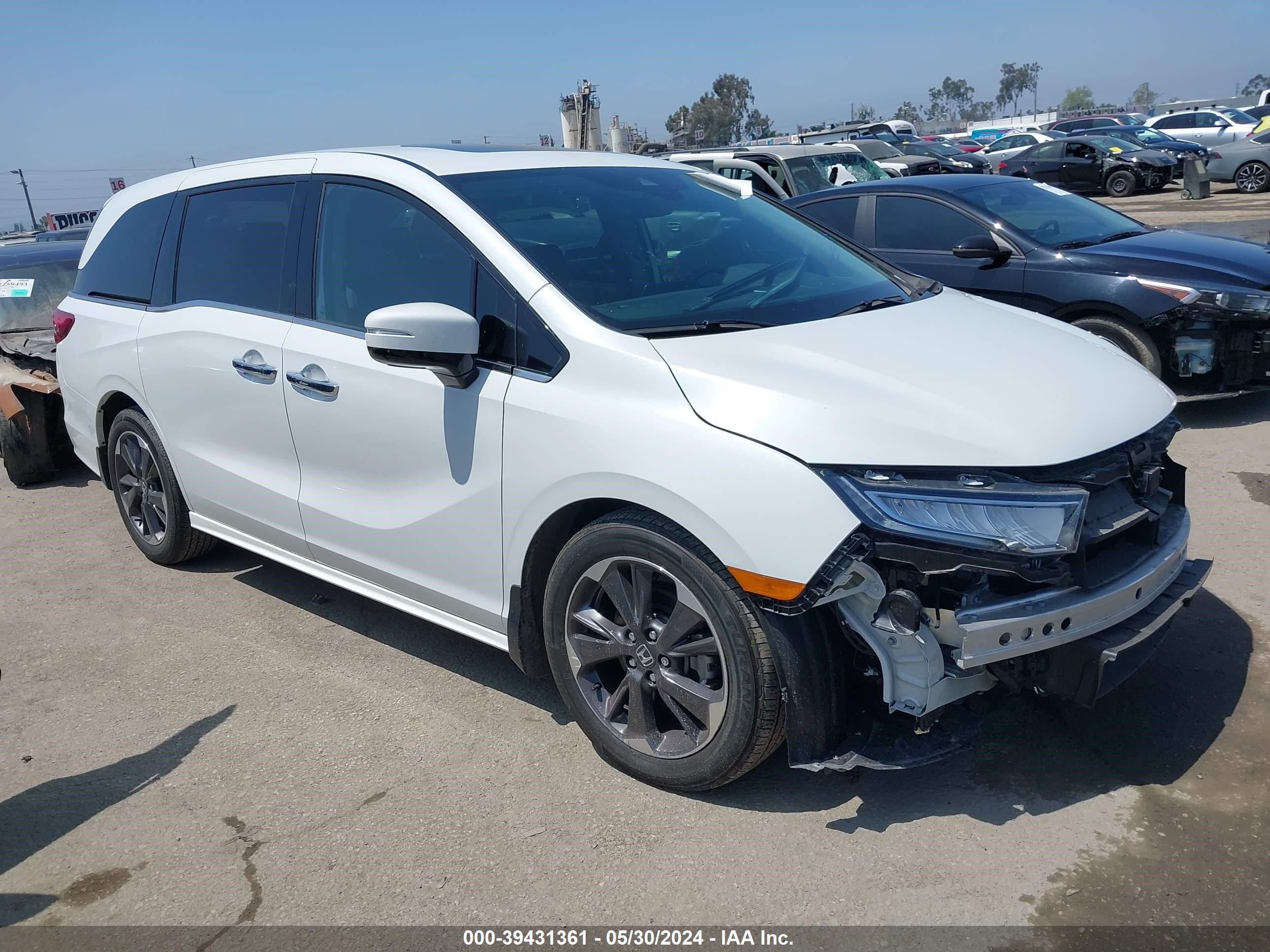 honda odyssey 2023 5fnrl6h92pb002459