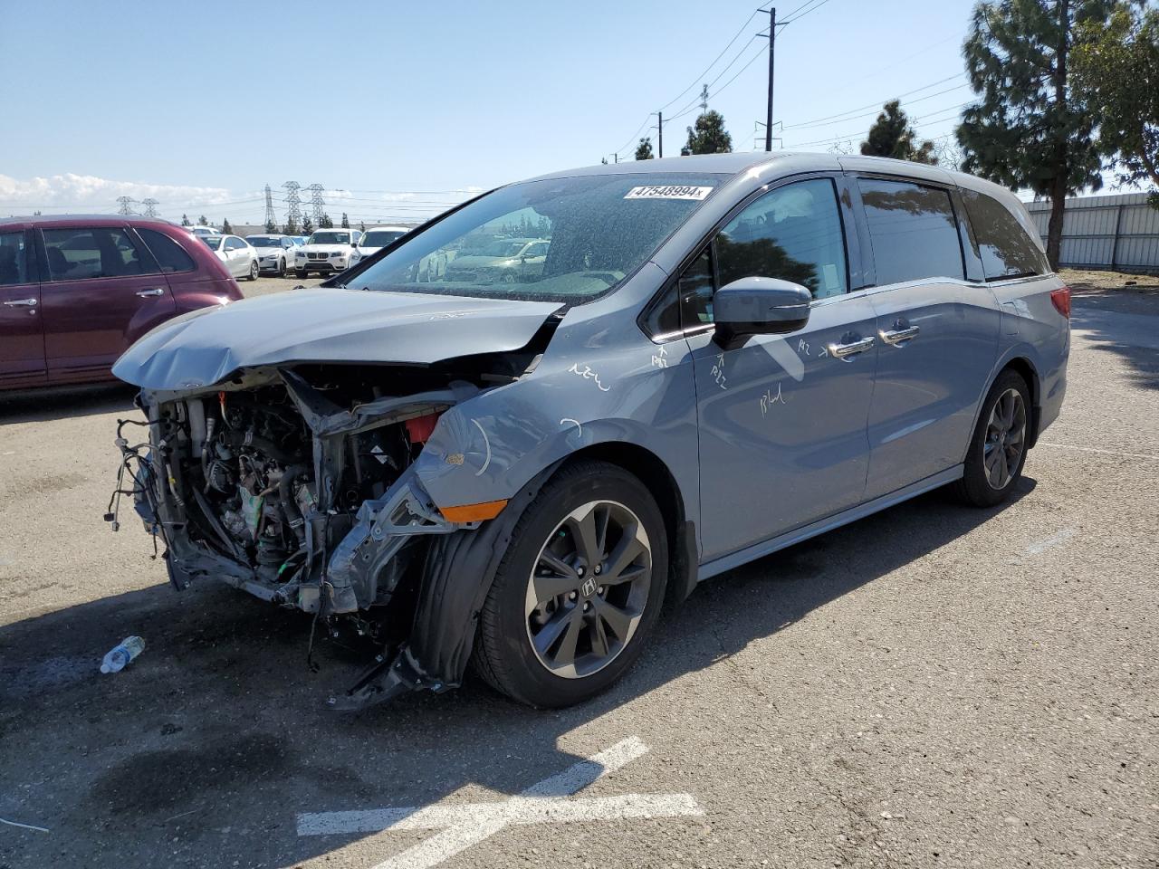 honda odyssey 2023 5fnrl6h93pb028990