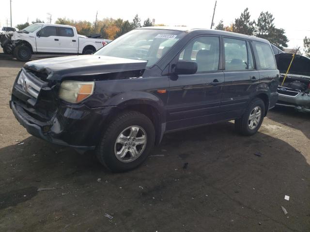 honda pilot 2006 5fnyf18136b011928