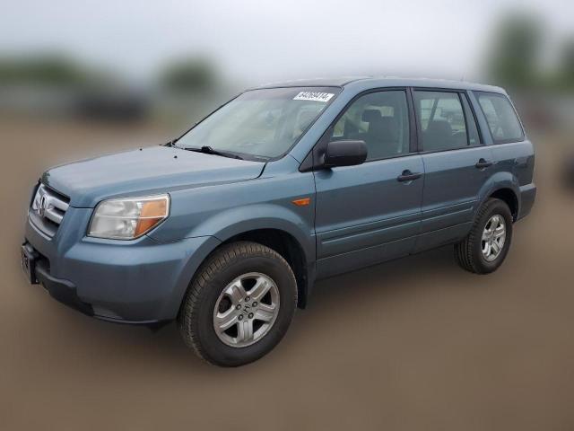 honda pilot 2007 5fnyf18197b030498