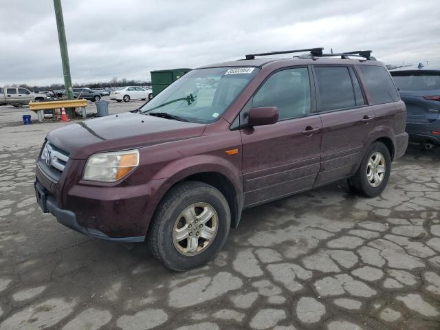 honda pilot vp 2008 5fnyf18208b041822