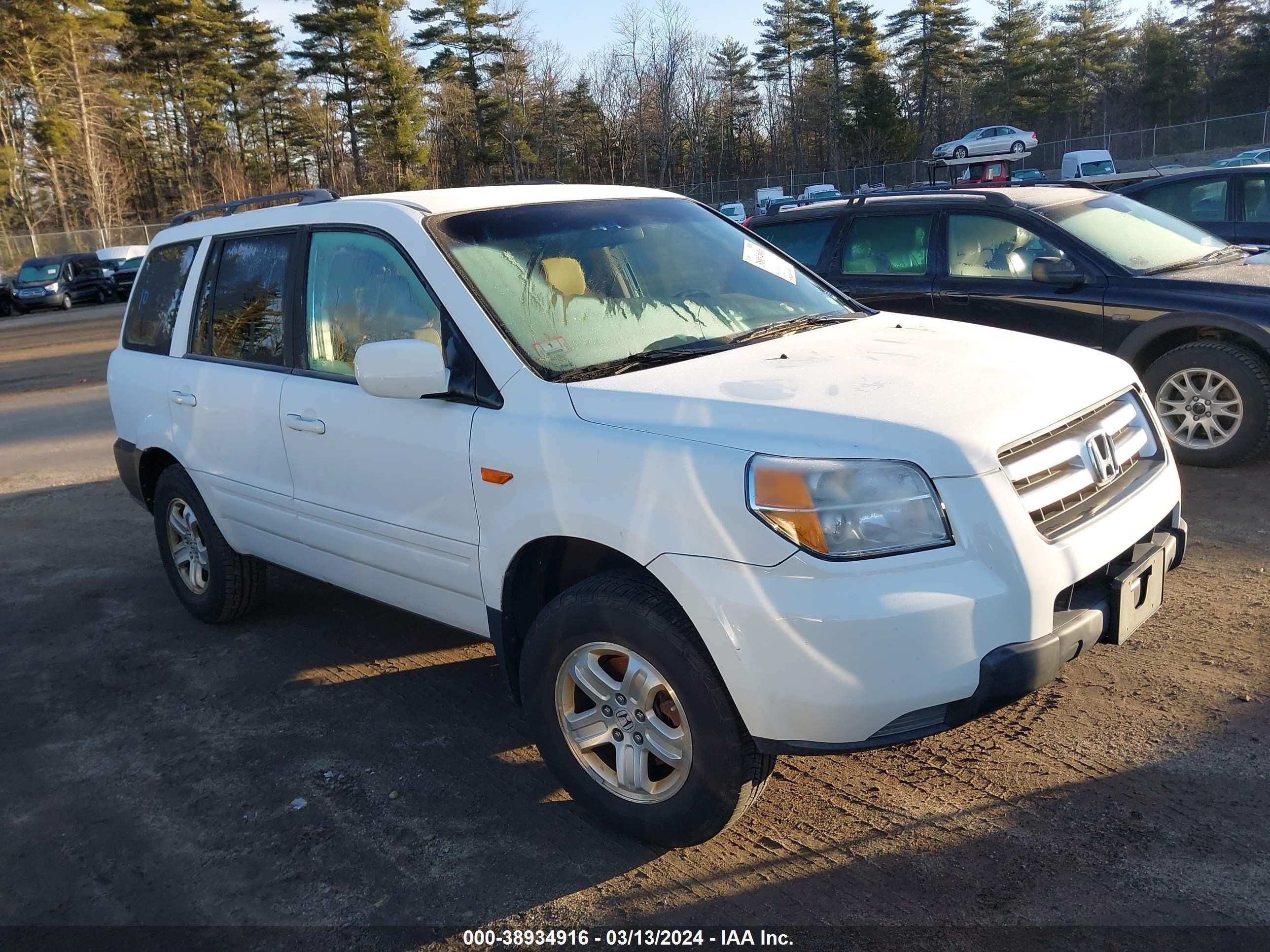 honda pilot 2008 5fnyf18258b045672