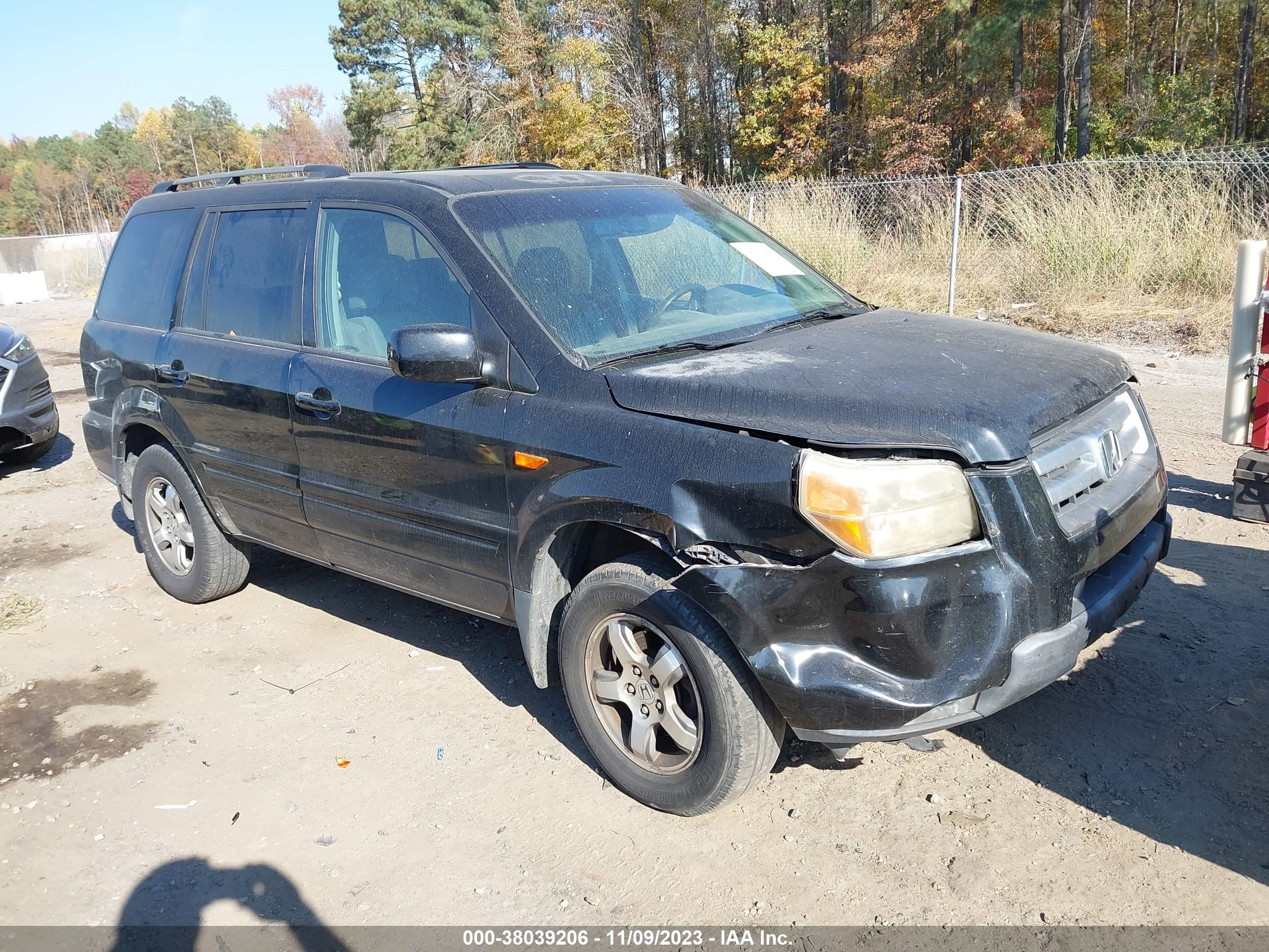 honda pilot 2008 5fnyf18328b040714