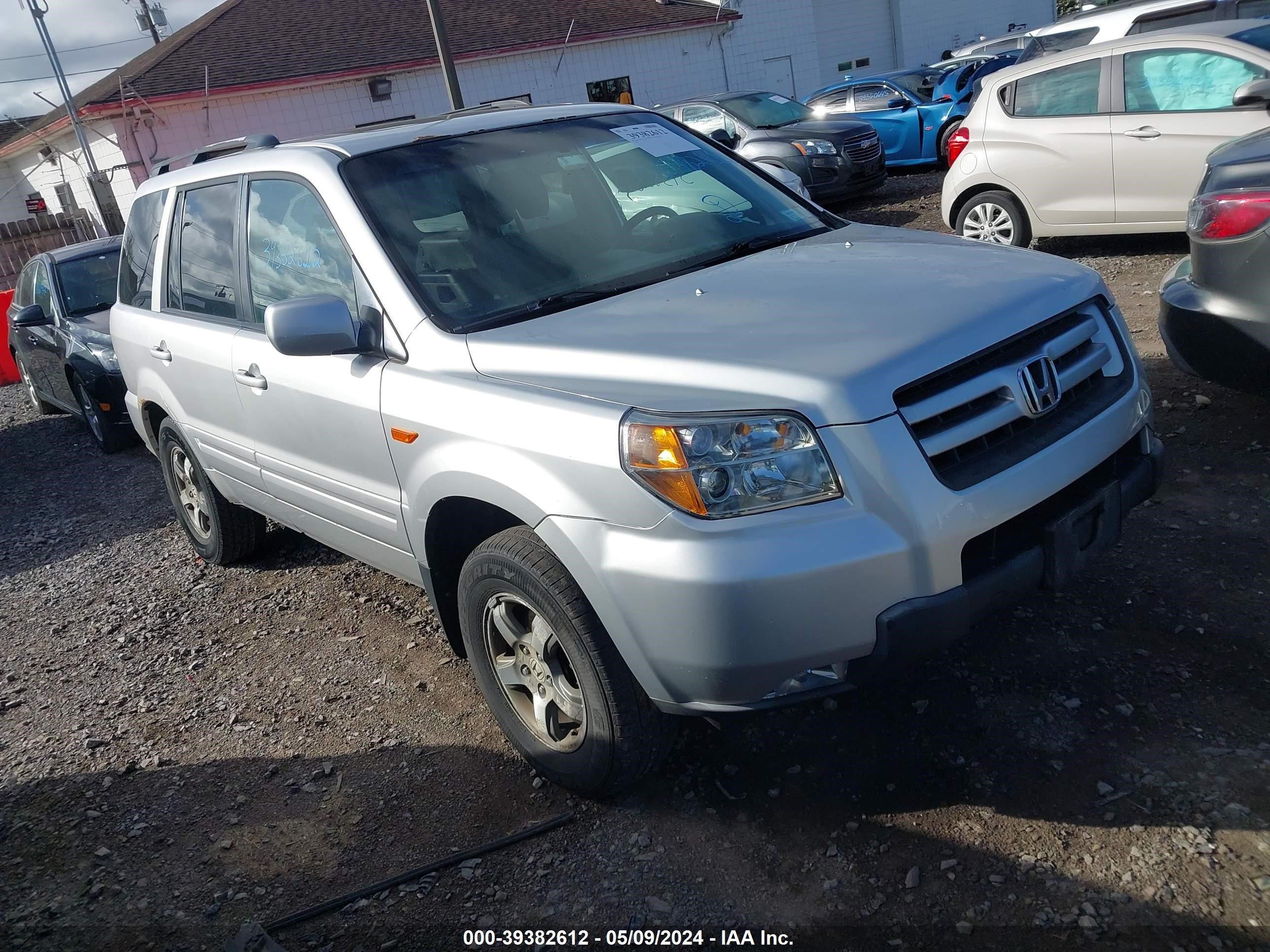 honda pilot 2008 5fnyf18358b032512