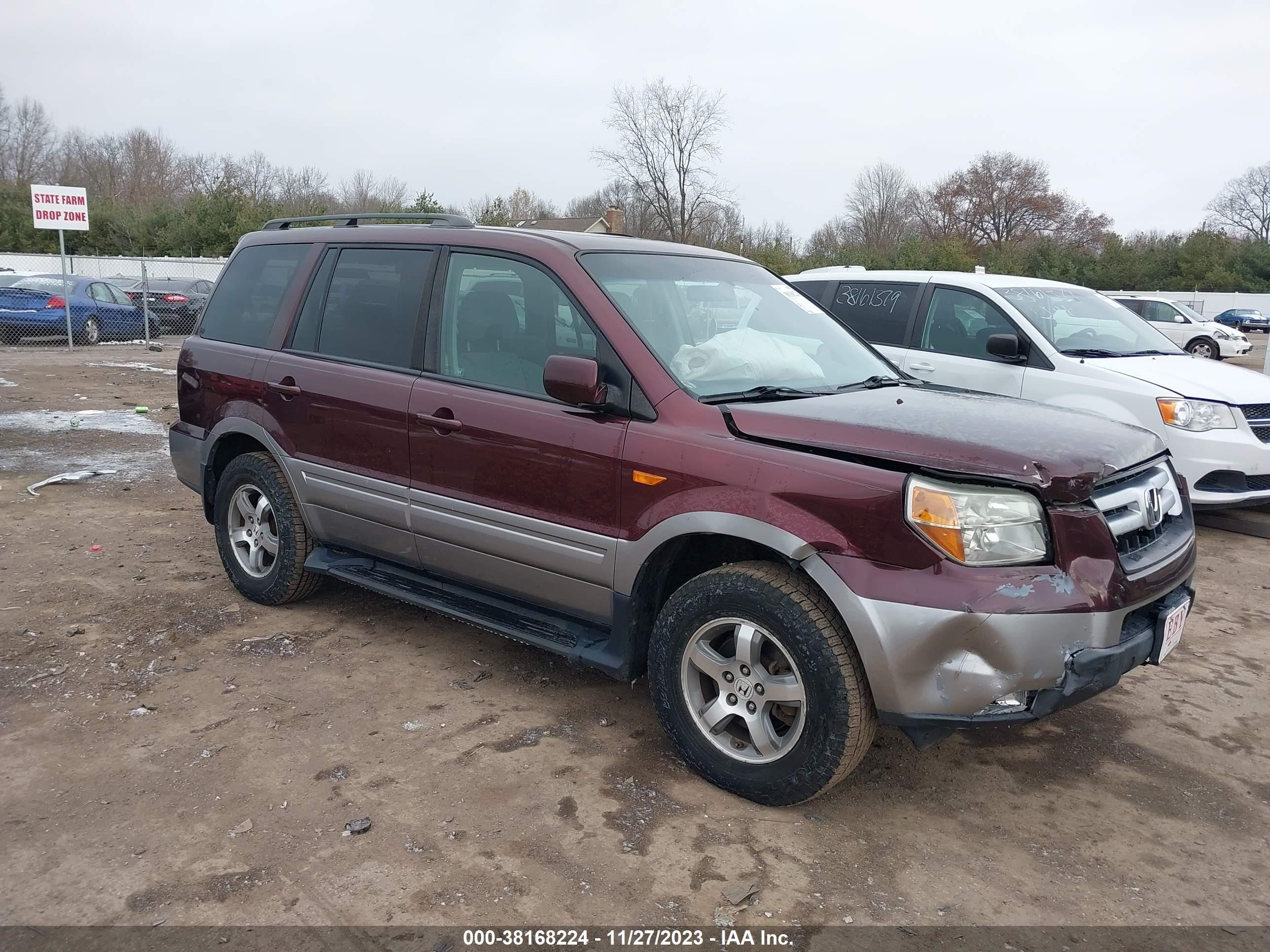 honda pilot 2008 5fnyf18388b010469