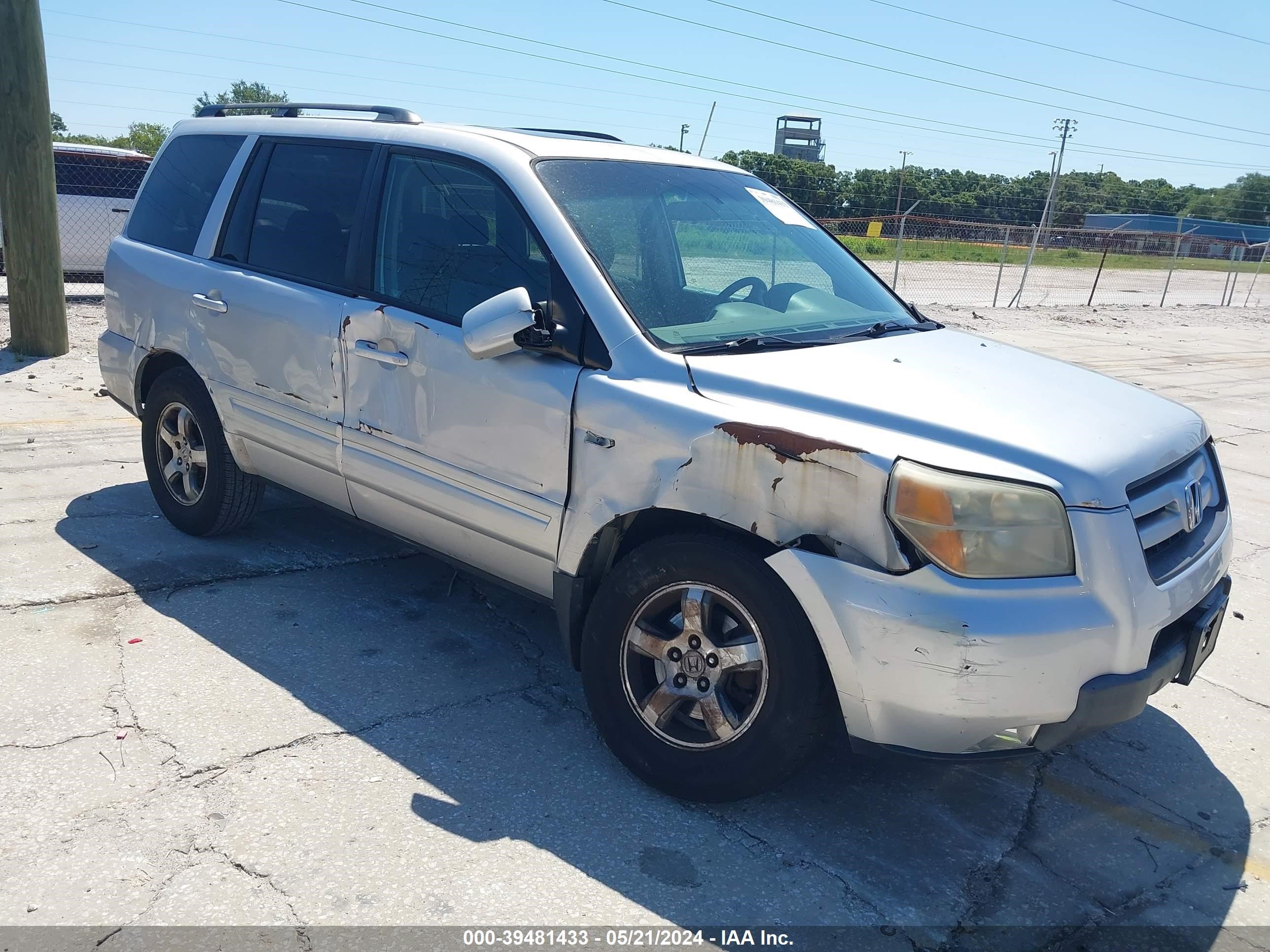 honda pilot 2008 5fnyf18398b049927