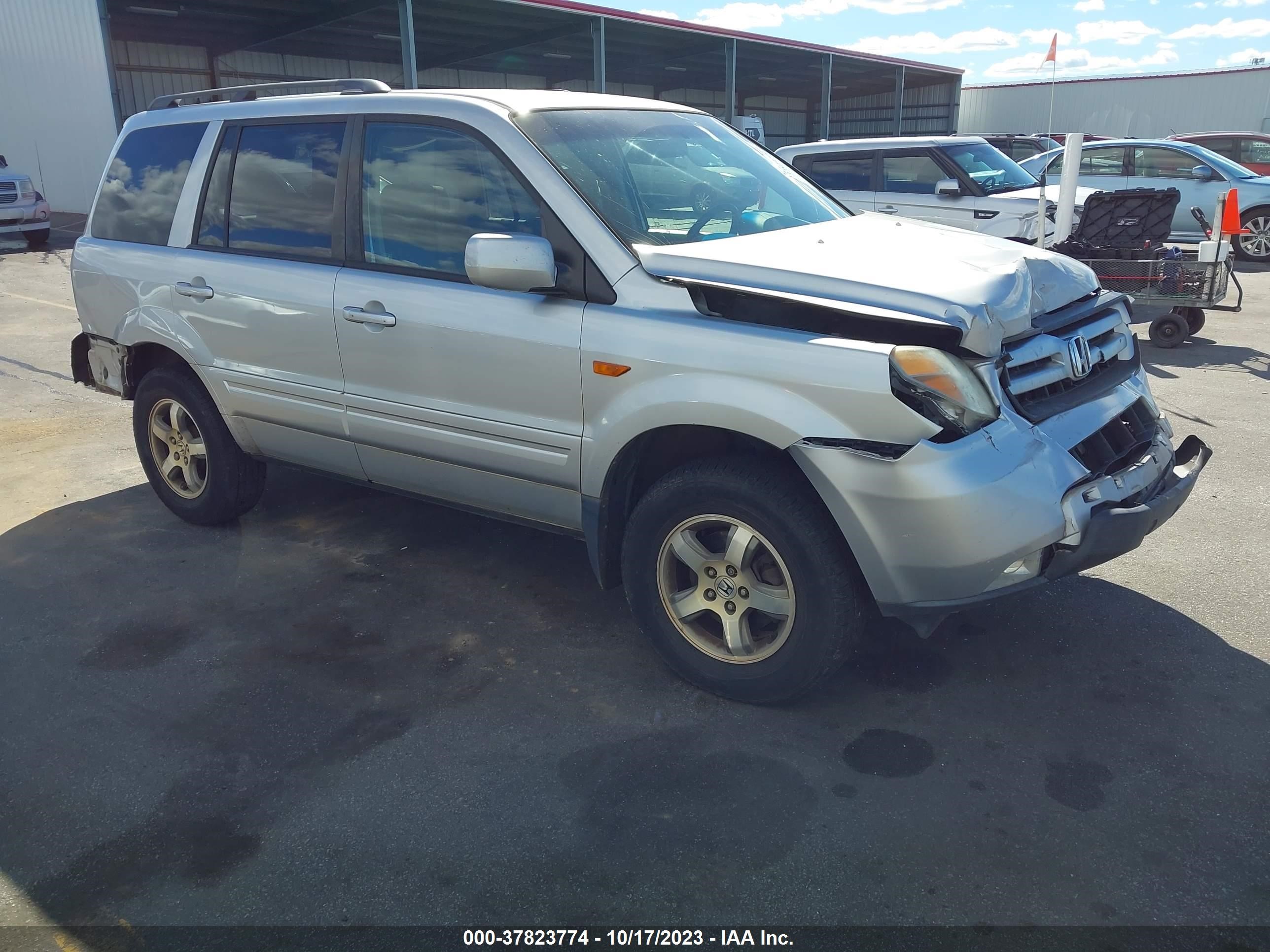 honda pilot 2006 5fnyf18416b027006