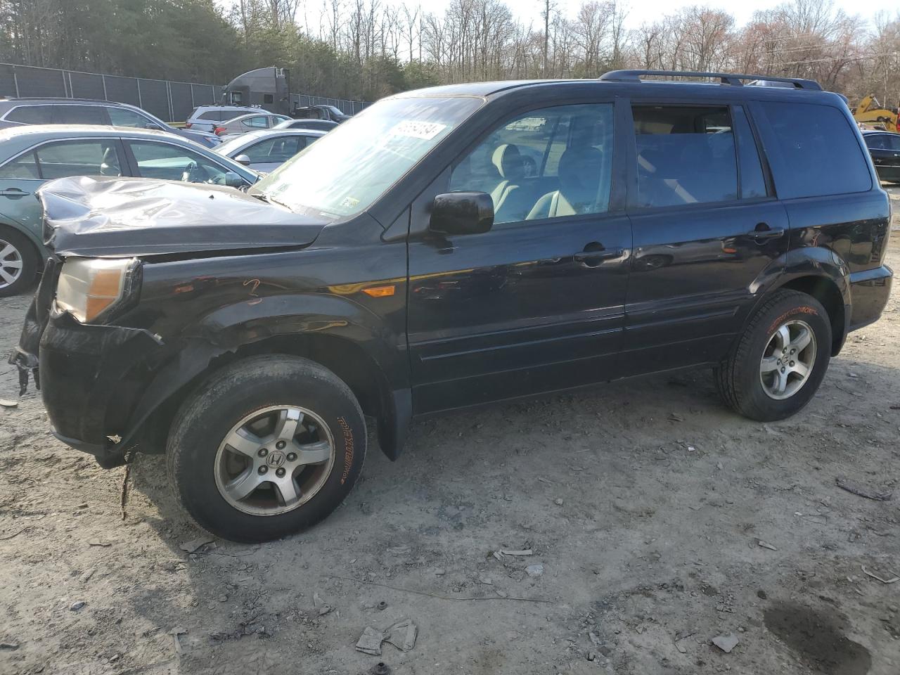 honda pilot 2007 5fnyf18437b006854