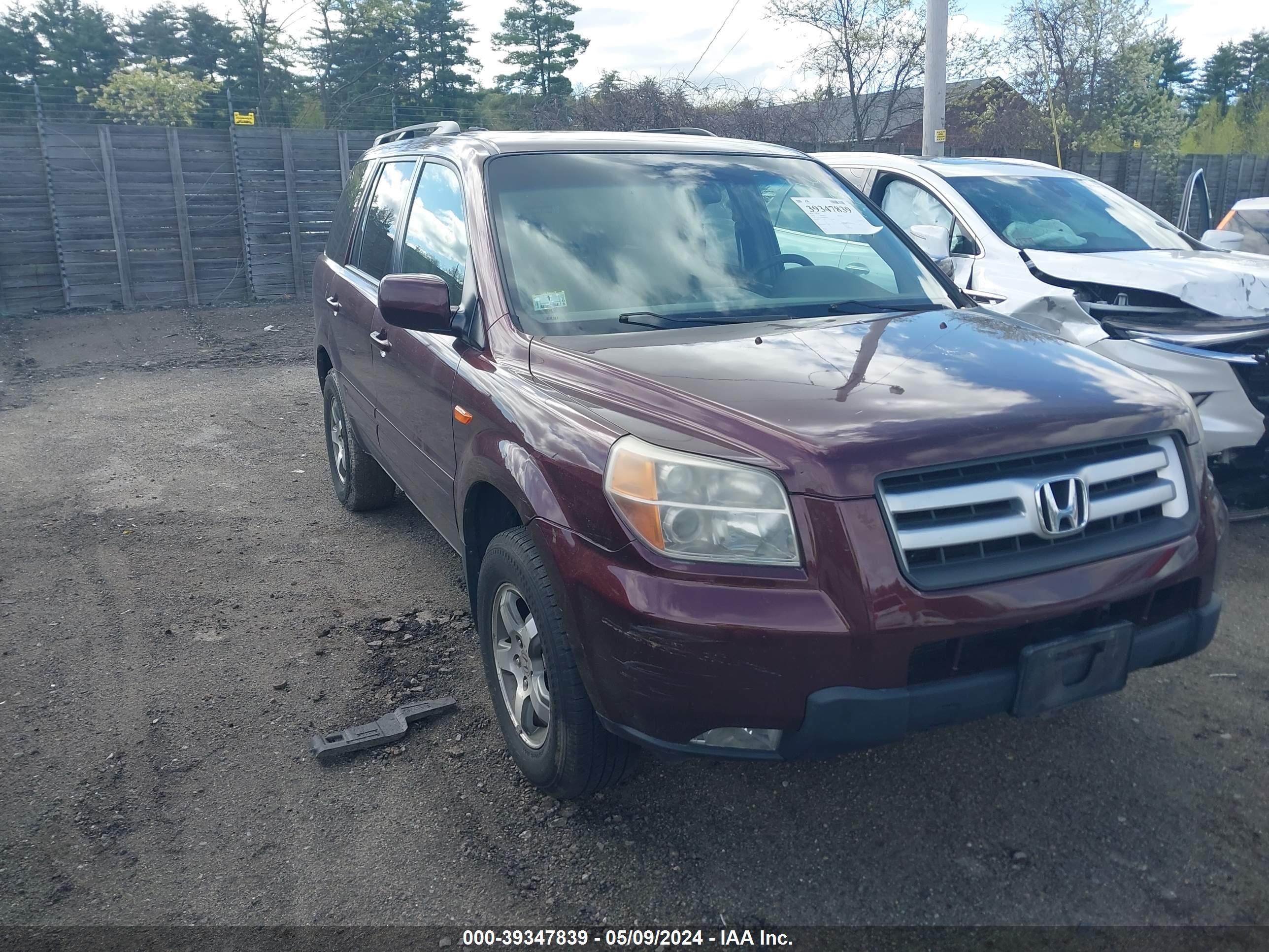 honda pilot 2008 5fnyf18438b002059