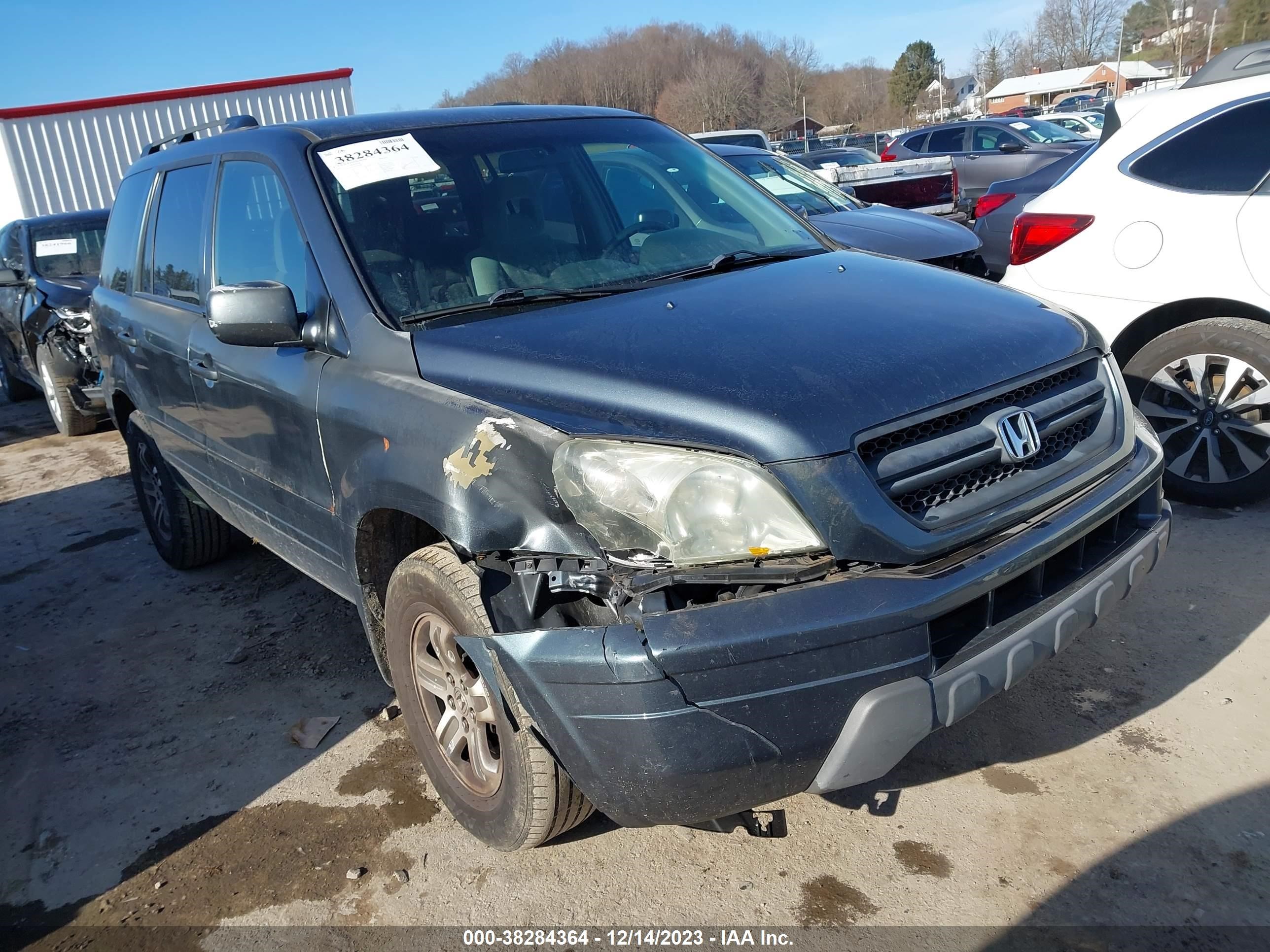 honda pilot 2005 5fnyf18455b053090