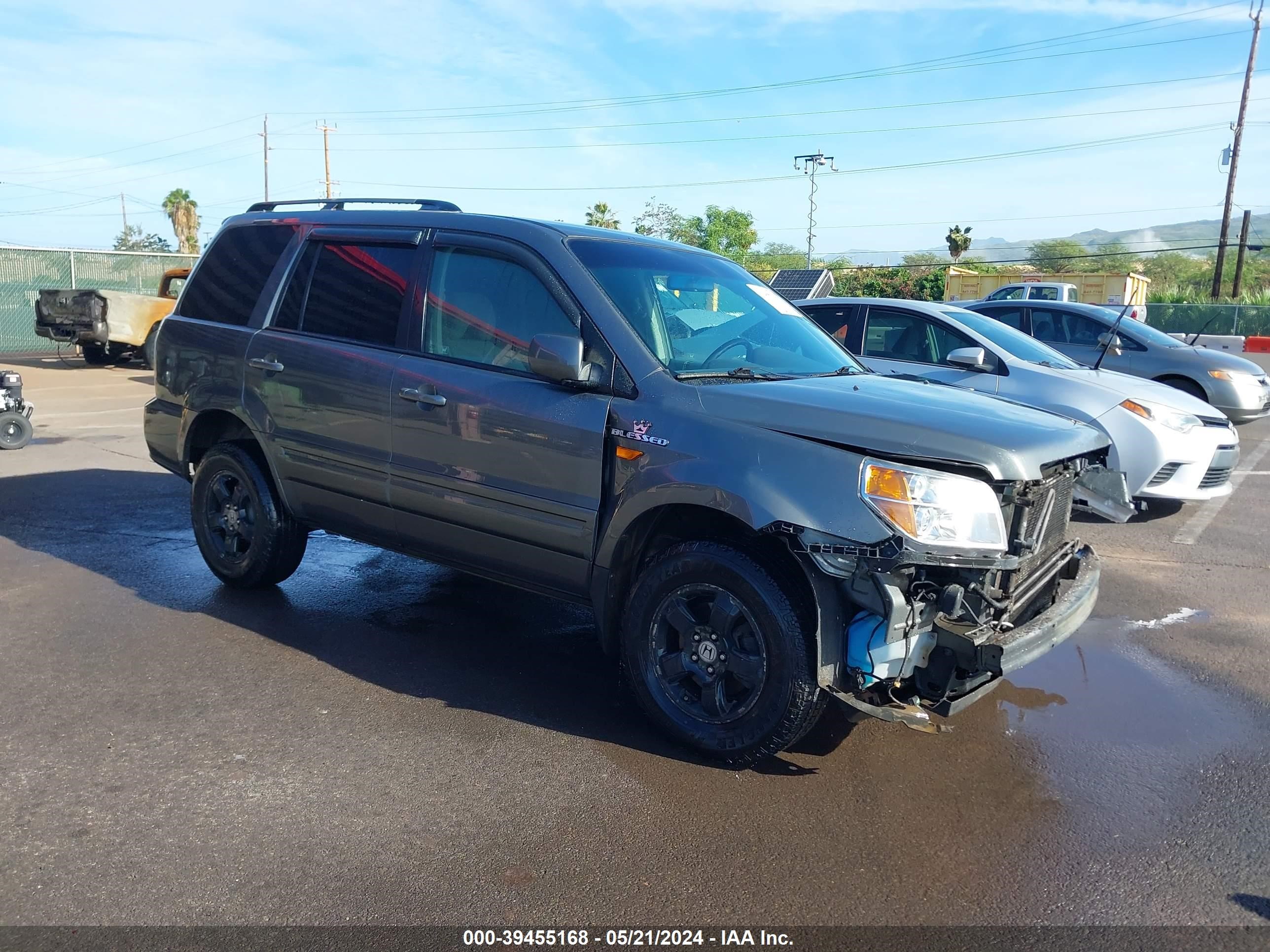 honda pilot 2008 5fnyf18458b025083