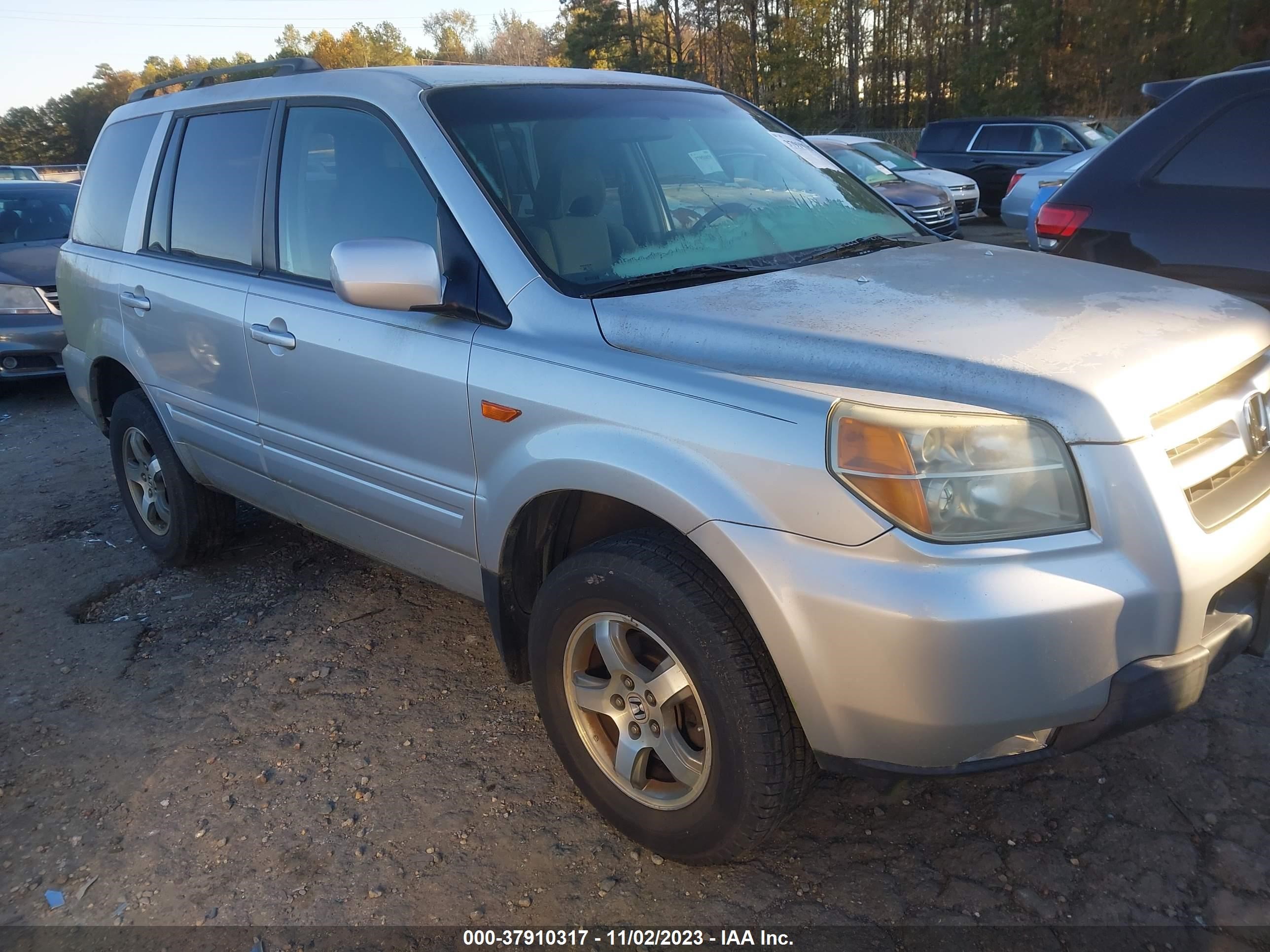 honda pilot 2006 5fnyf18466b022612