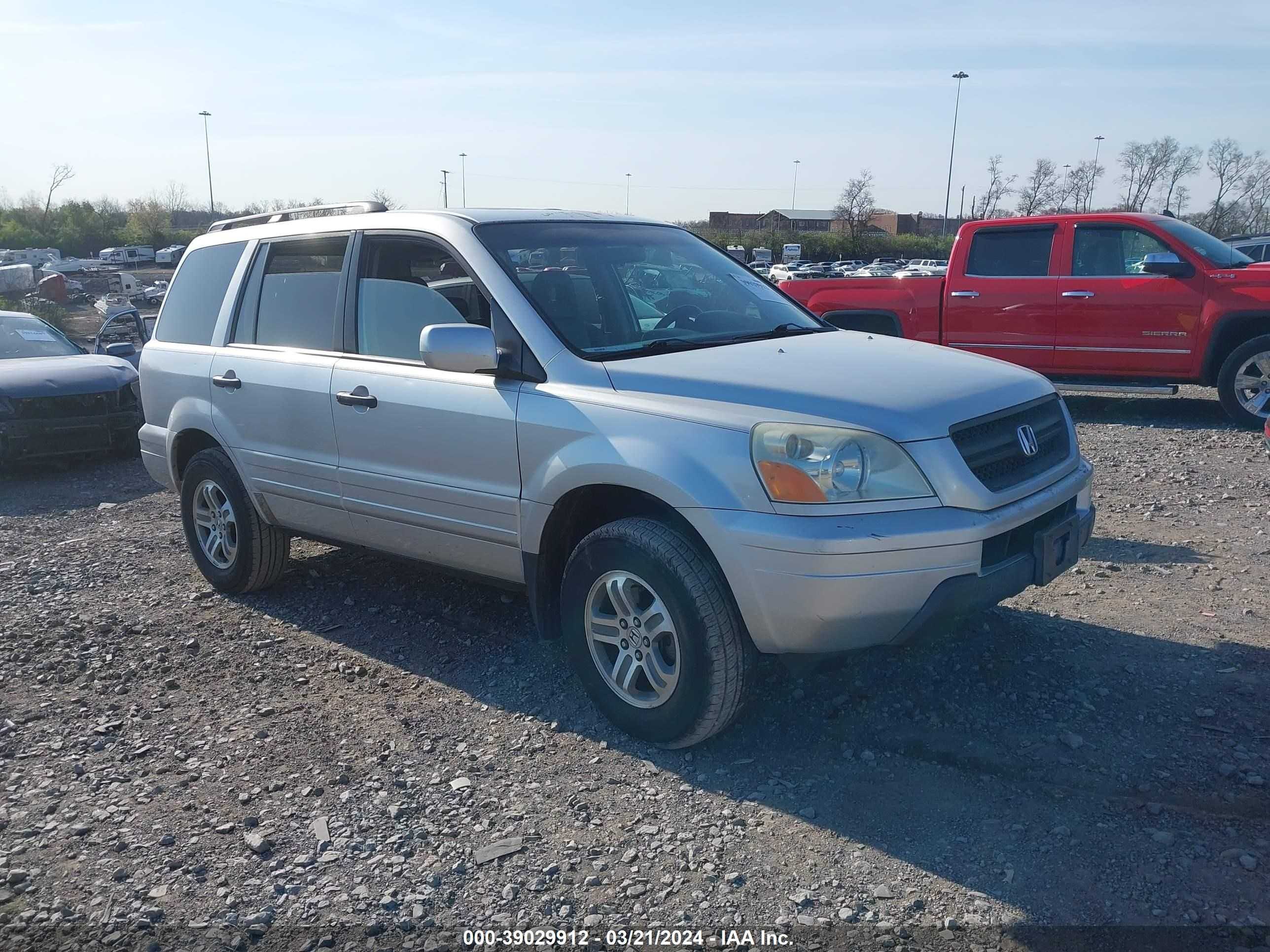 honda pilot 2005 5fnyf18505b050011