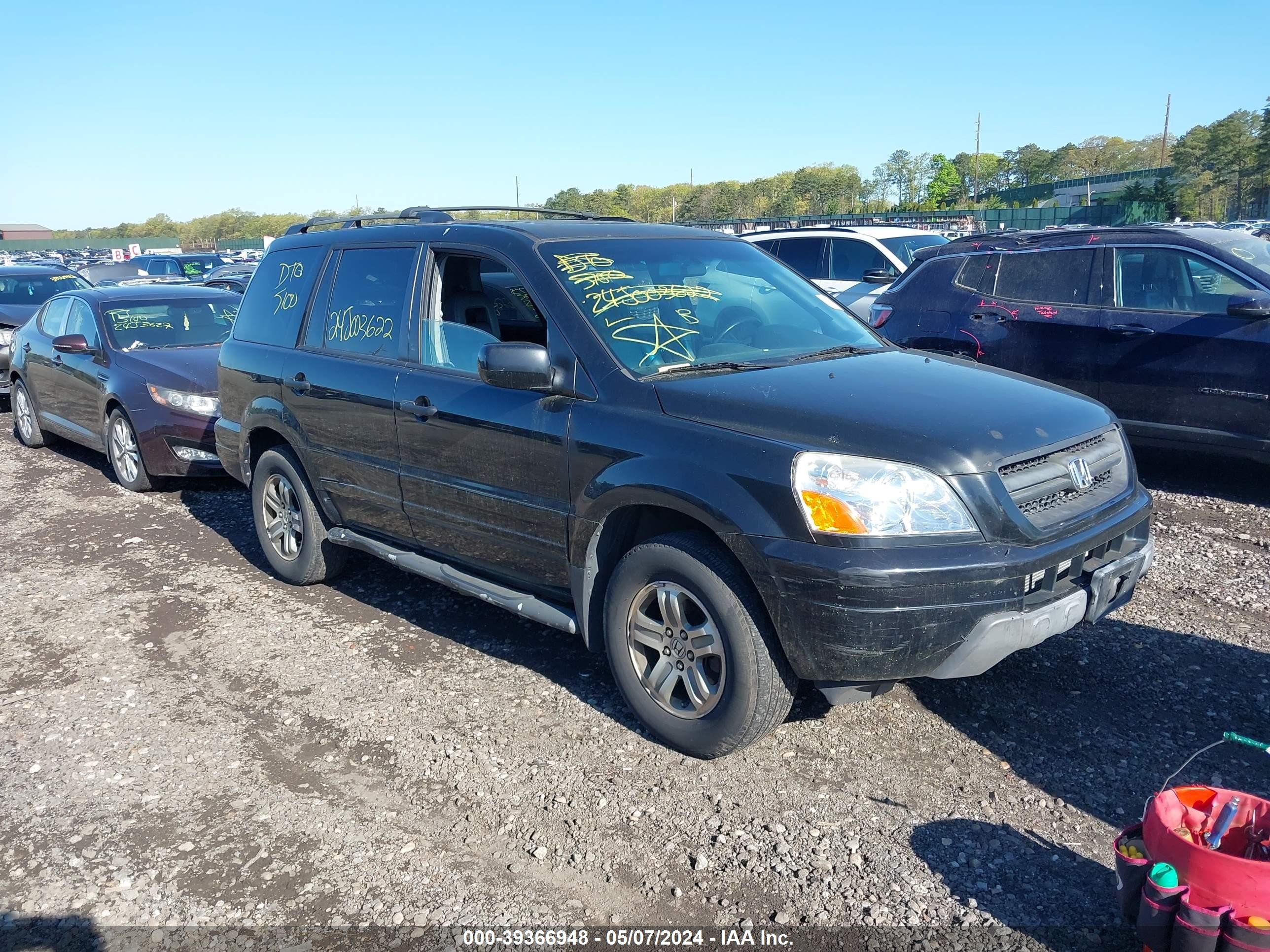 honda pilot 2005 5fnyf18515b058117