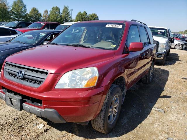 honda pilot 2005 5fnyf18535b029640