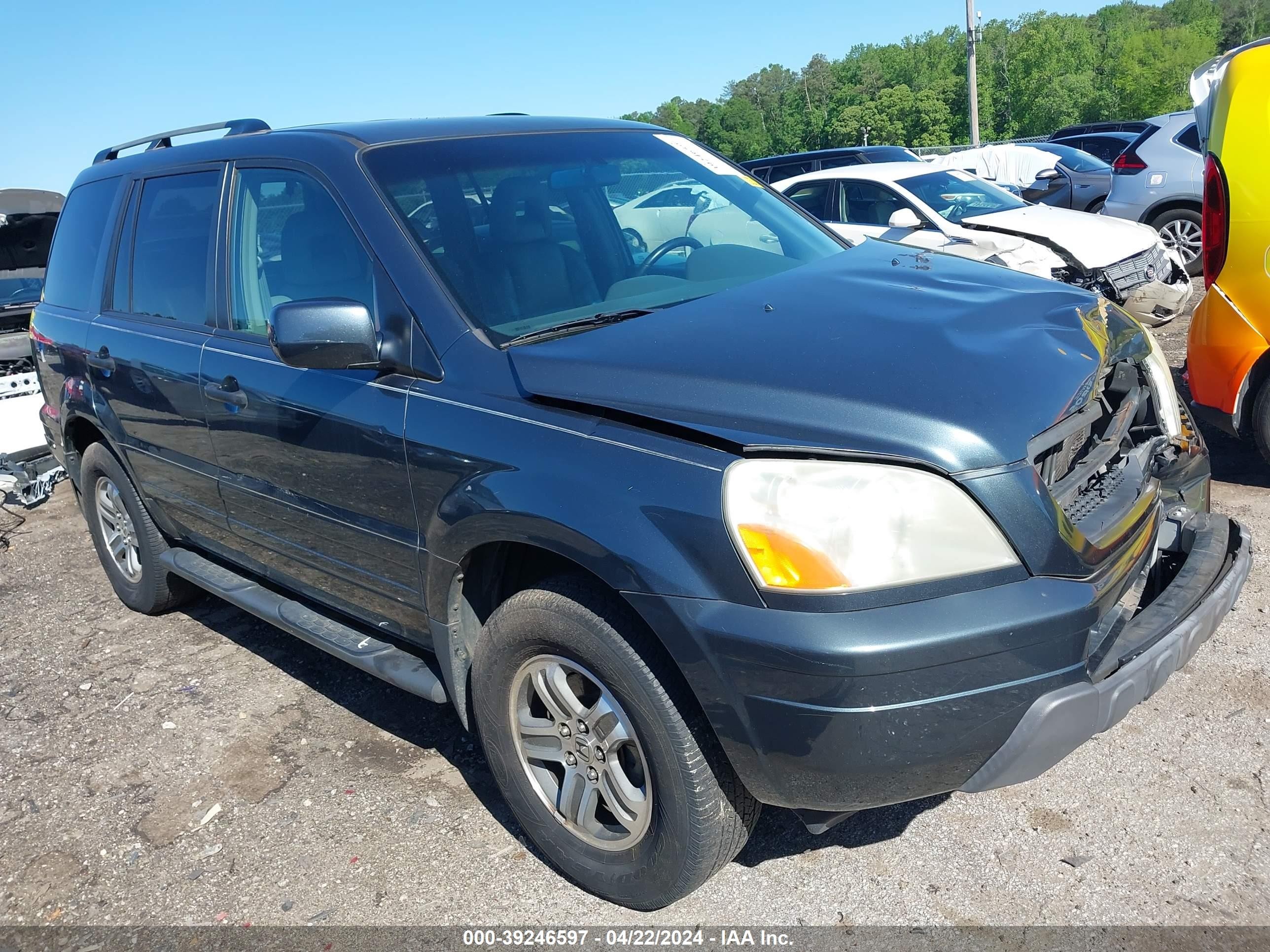 honda pilot 2004 5fnyf18544b010223