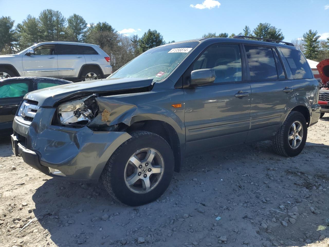 honda pilot 2007 5fnyf18547b033120