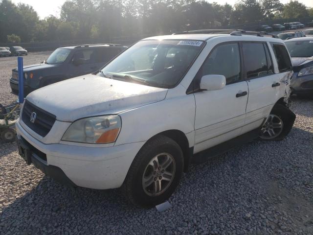 honda pilot exl 2005 5fnyf18555b001757