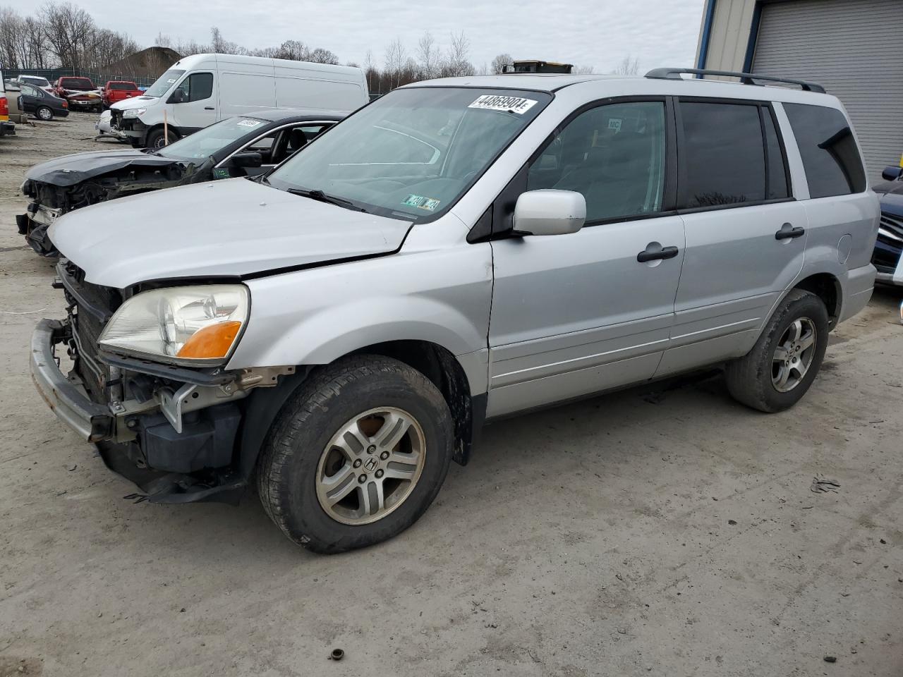 honda pilot 2005 5fnyf18555b035648