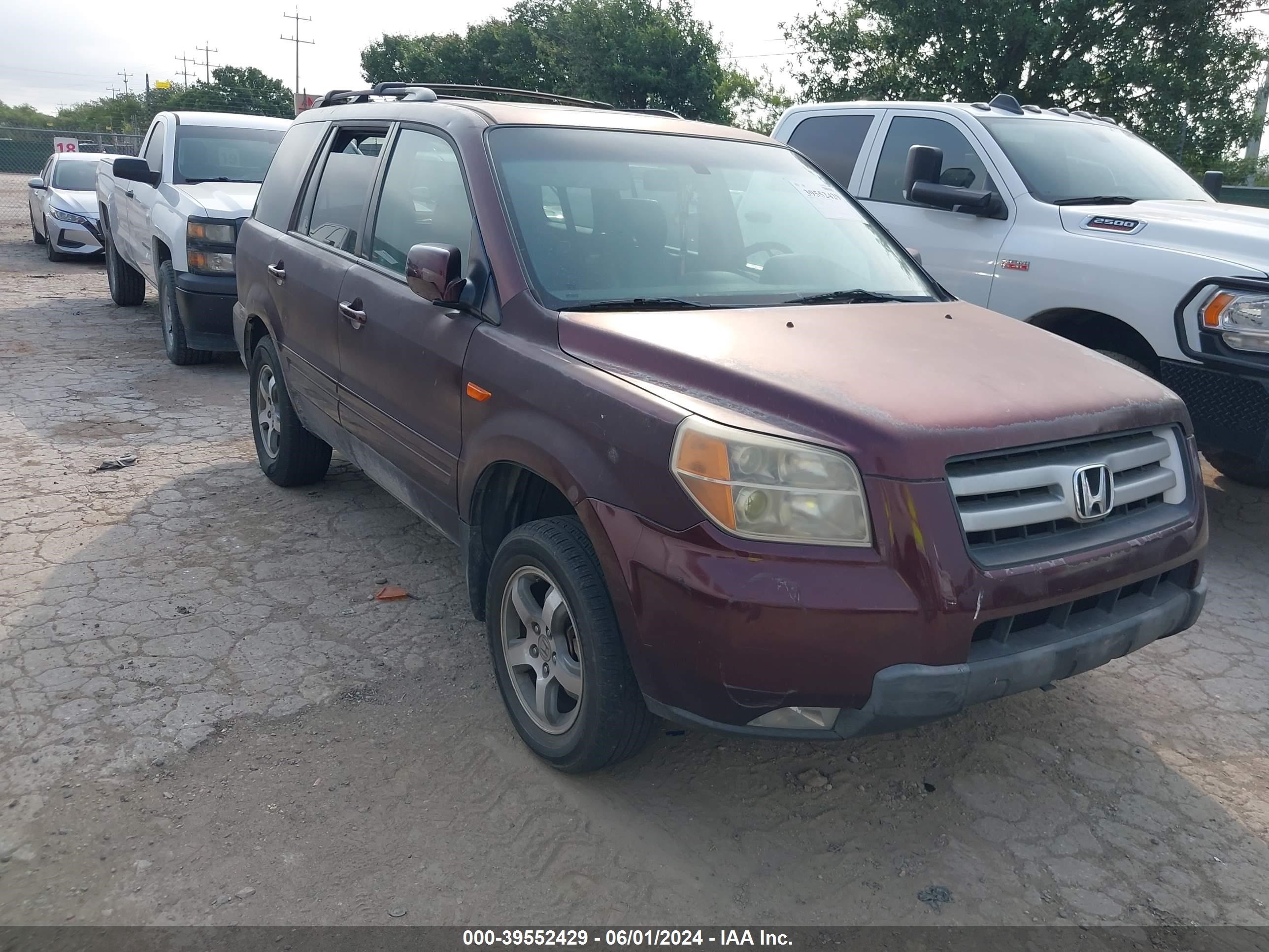 honda pilot 2008 5fnyf18578b036384