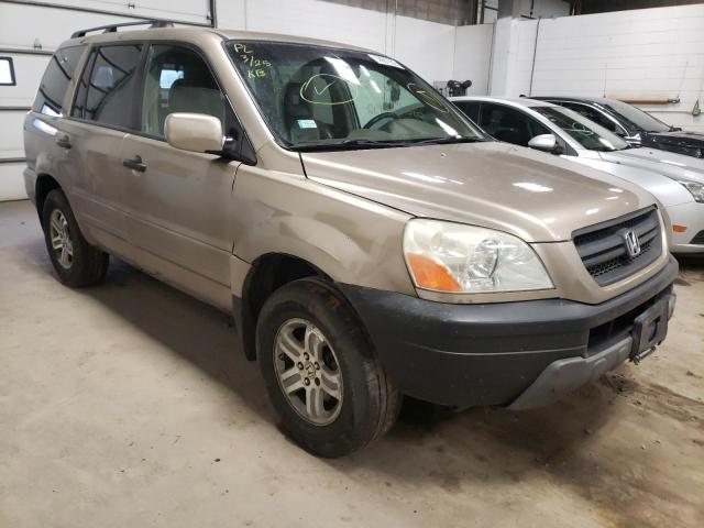 honda pilot exl 2005 5fnyf18585b060799