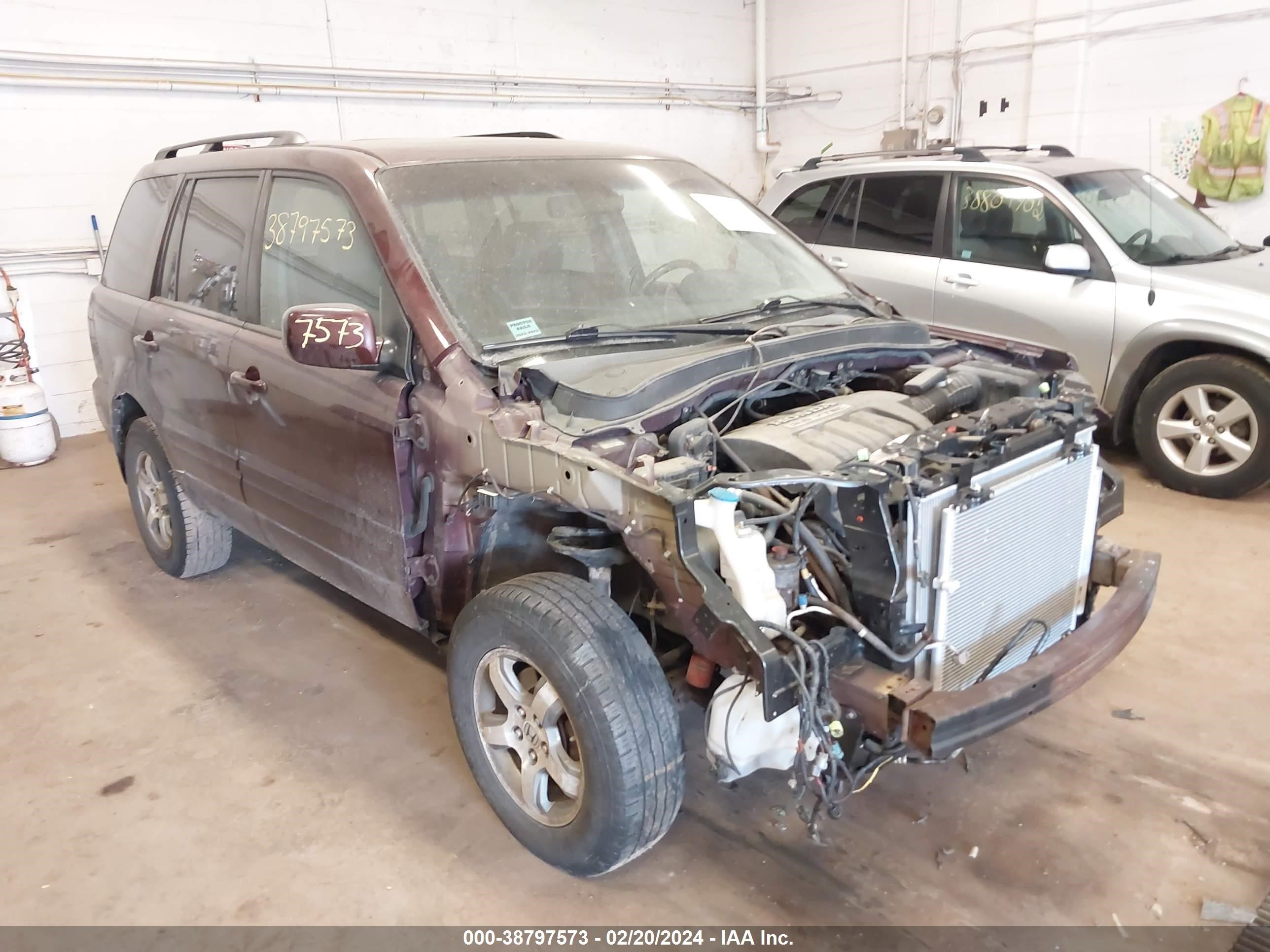 honda pilot 2007 5fnyf18587b023285