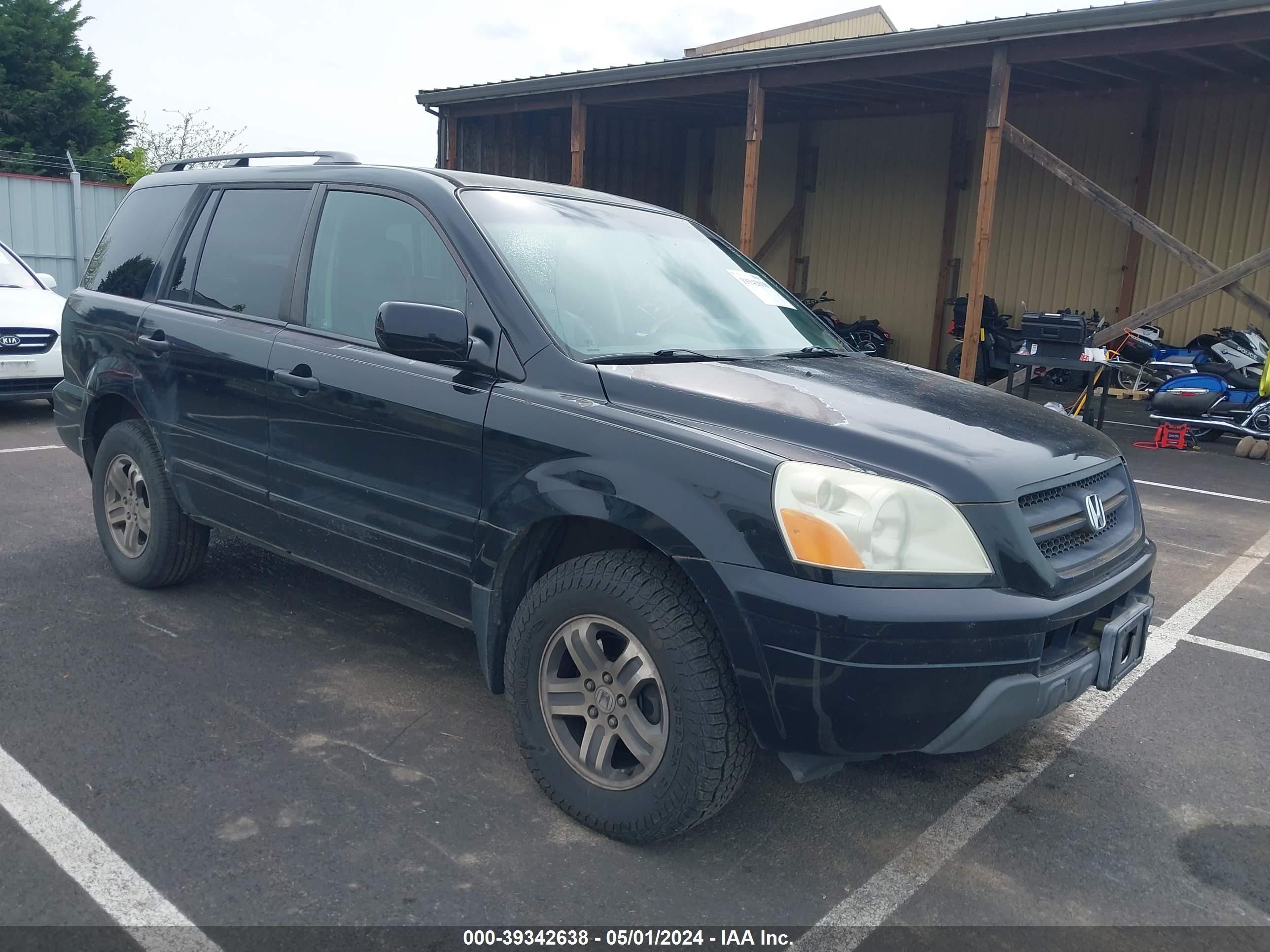 honda pilot 2005 5fnyf185x5b020885