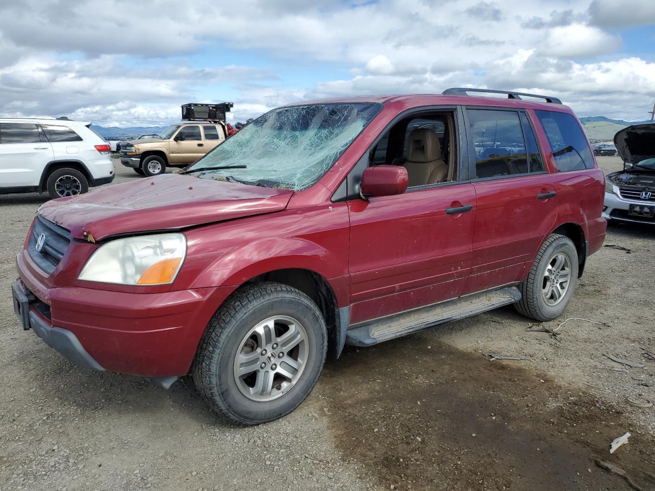 honda pilot 2005 5fnyf185x5b045821