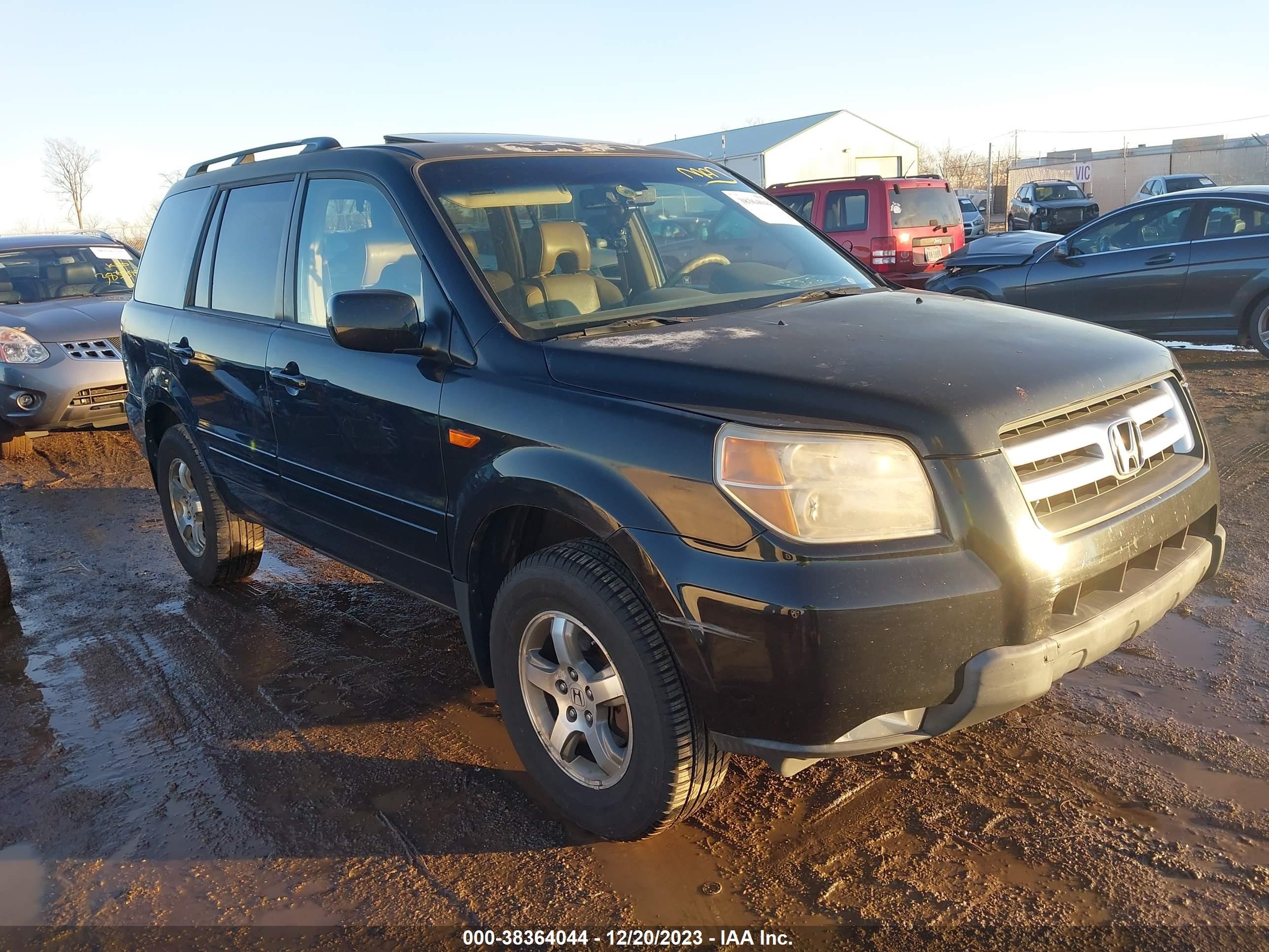 honda pilot 2008 5fnyf185x8b033432