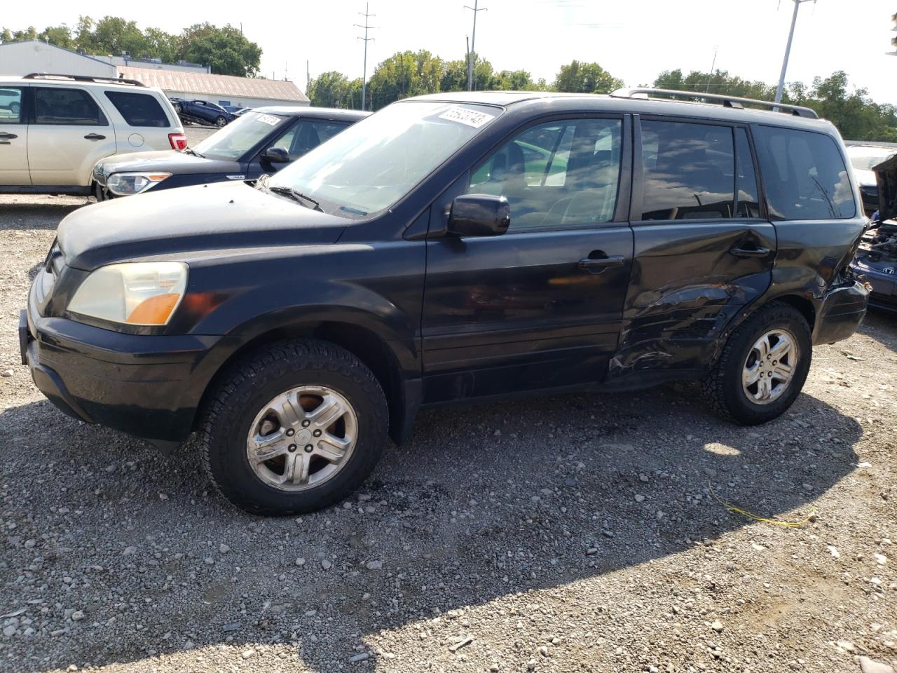 honda pilot 2005 5fnyf18615b052522