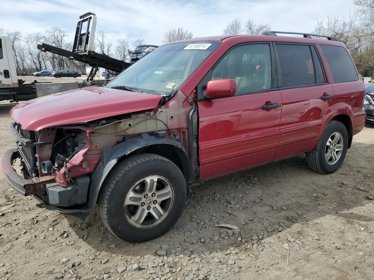 honda pilot 2005 5fnyf18635b000583