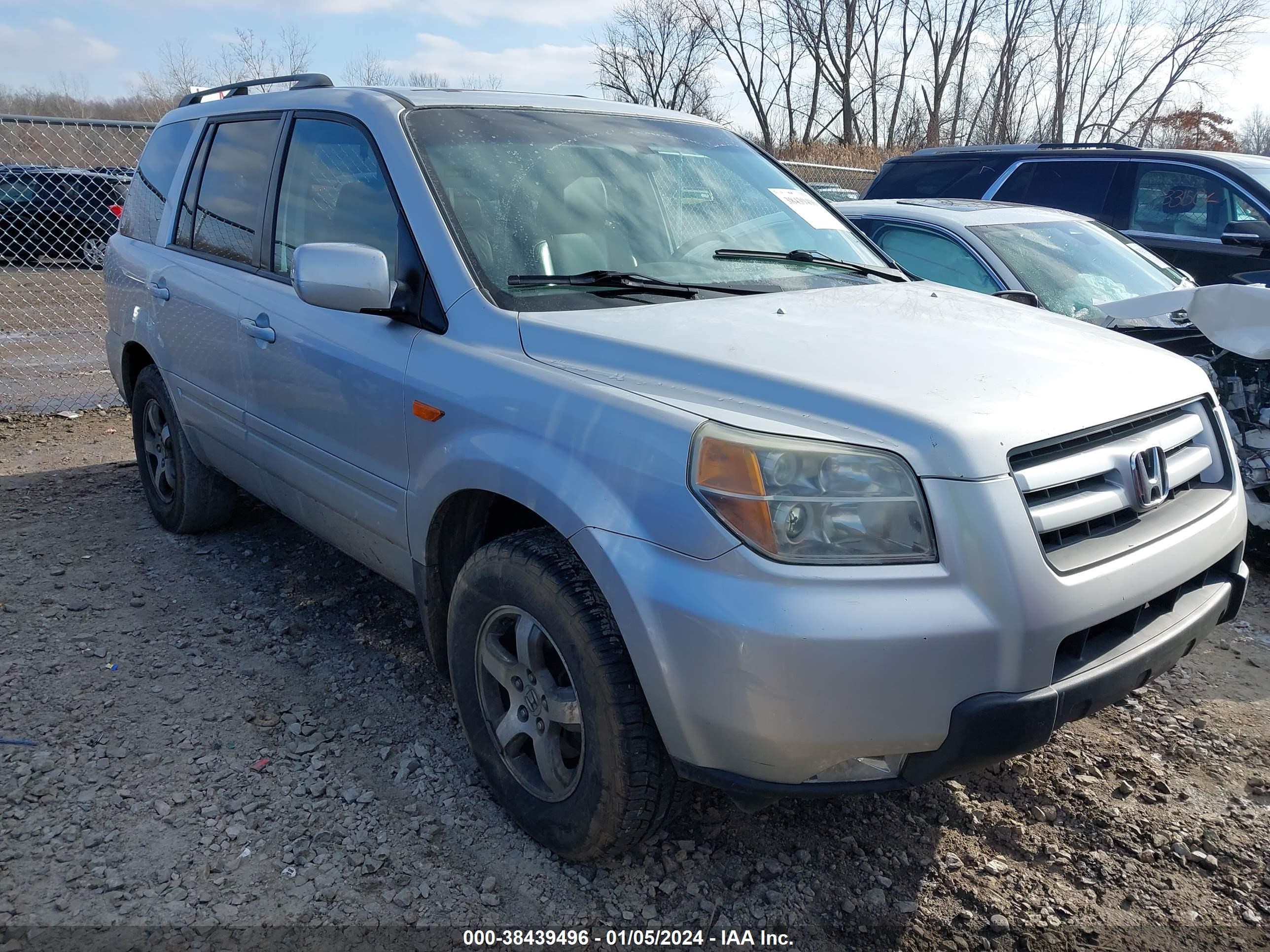 honda pilot 2006 5fnyf18676b015279