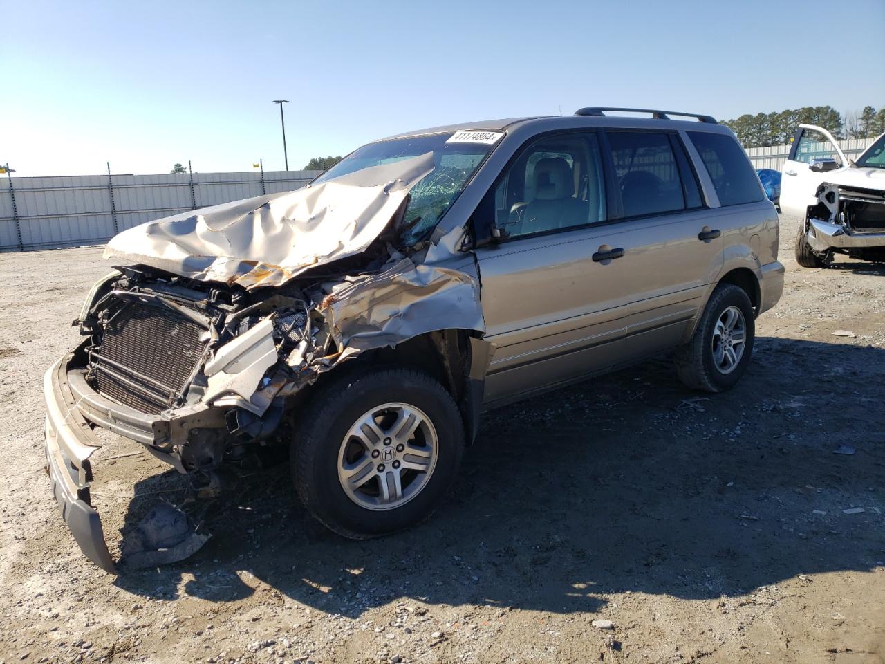 honda pilot 2005 5fnyf18695b023530