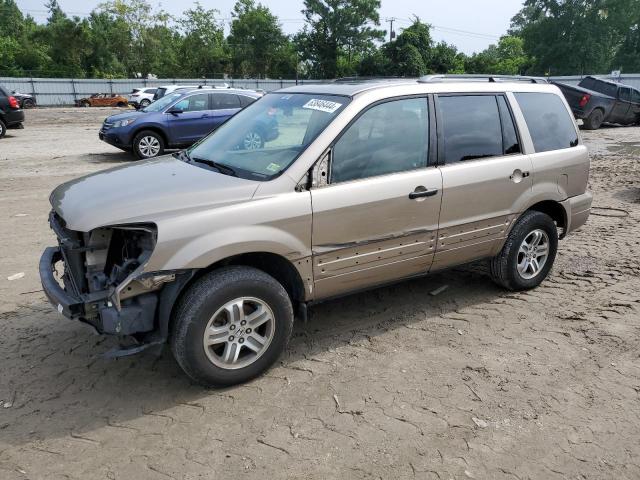 honda pilot exl 2005 5fnyf186x5b032236