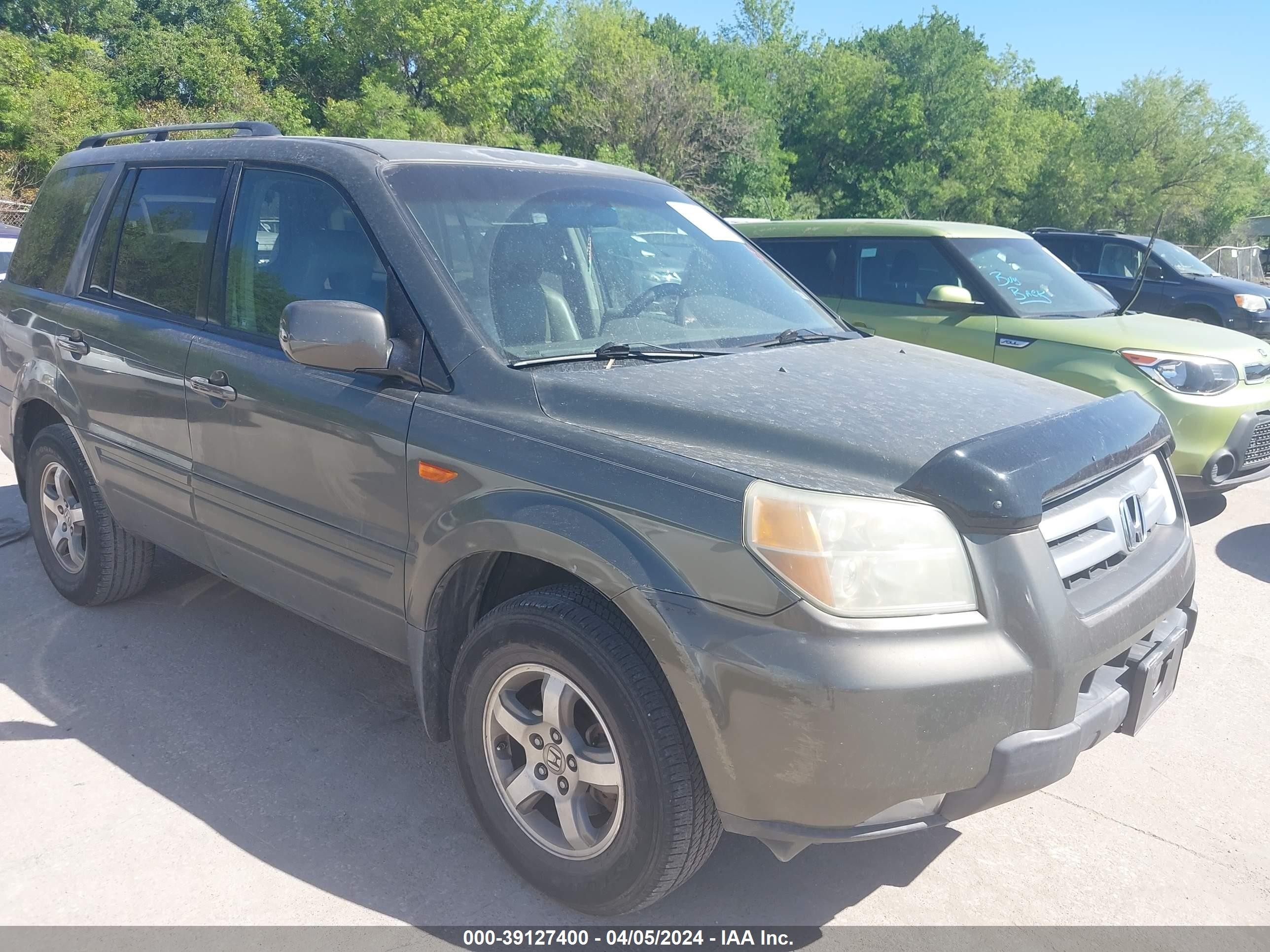 honda pilot 2006 5fnyf18726b026506