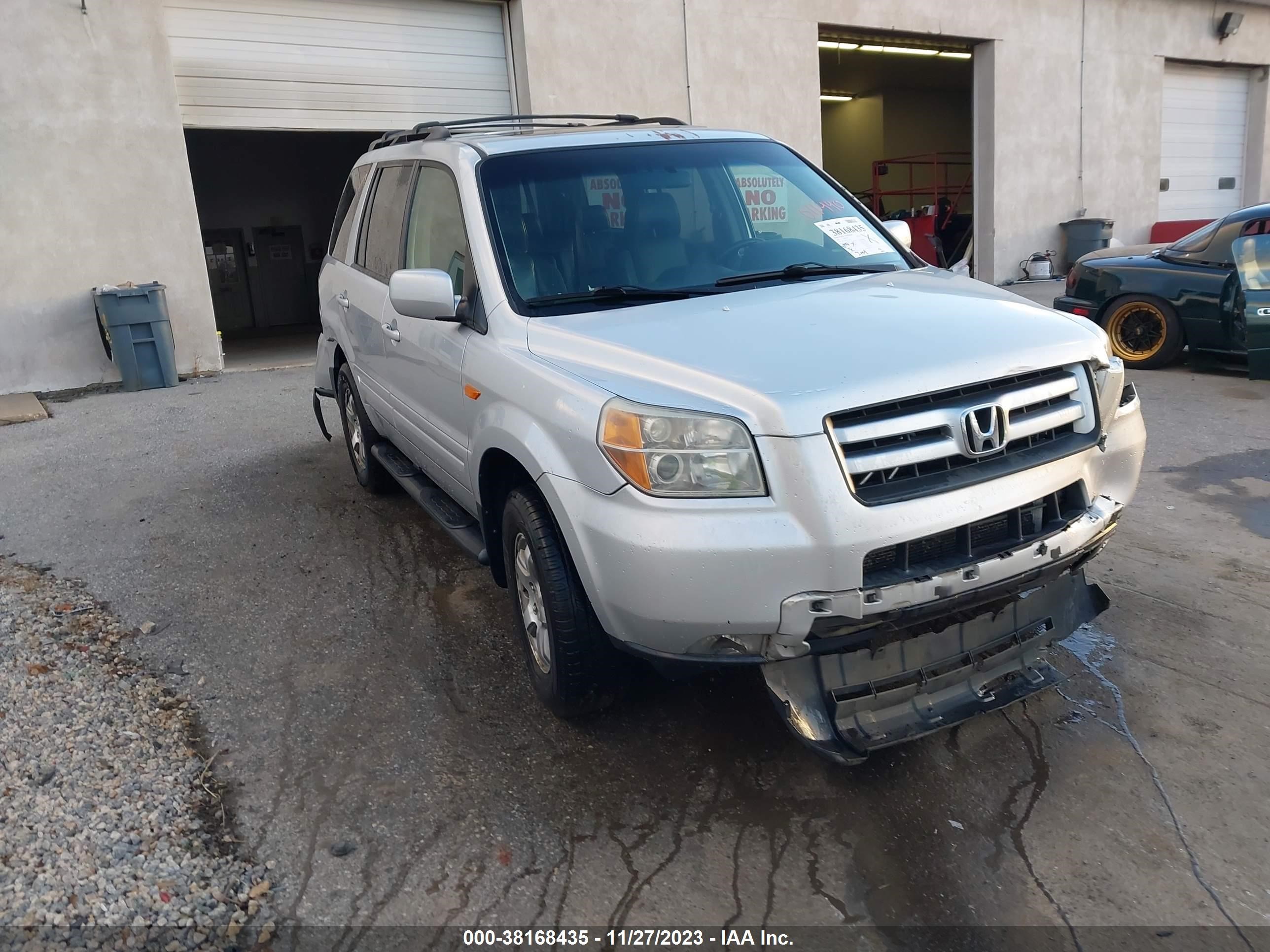 honda pilot 2007 5fnyf18797b011440